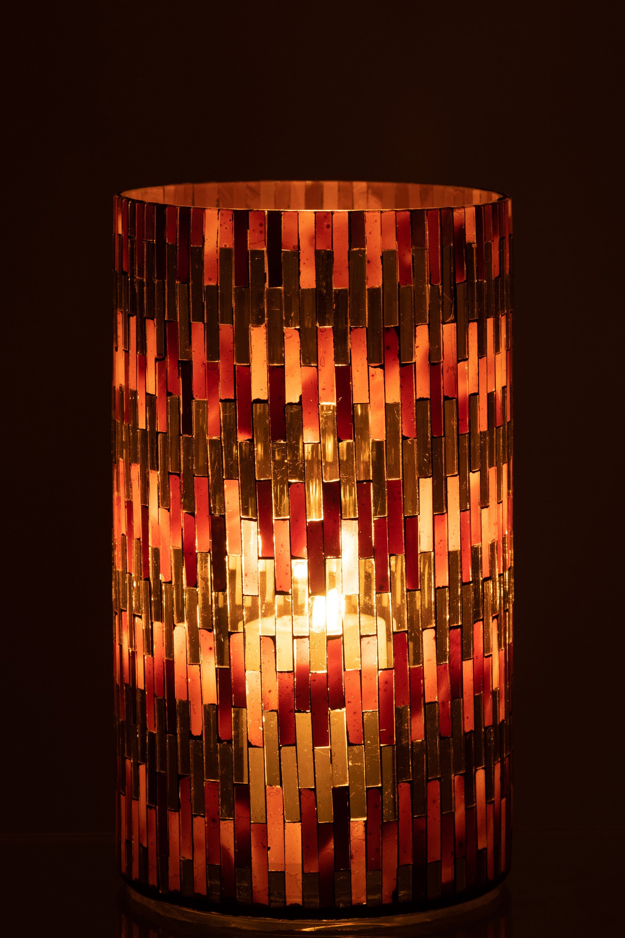 Orkaan Chic Glas Bruin/Goud Extra Groot