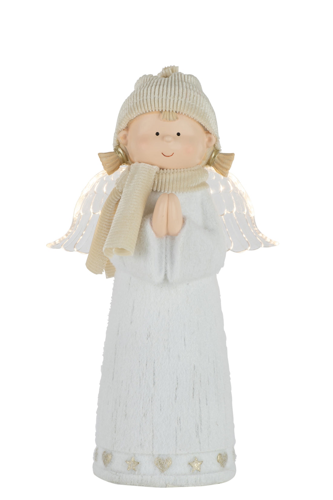 Engel Led Poly Wit Groot