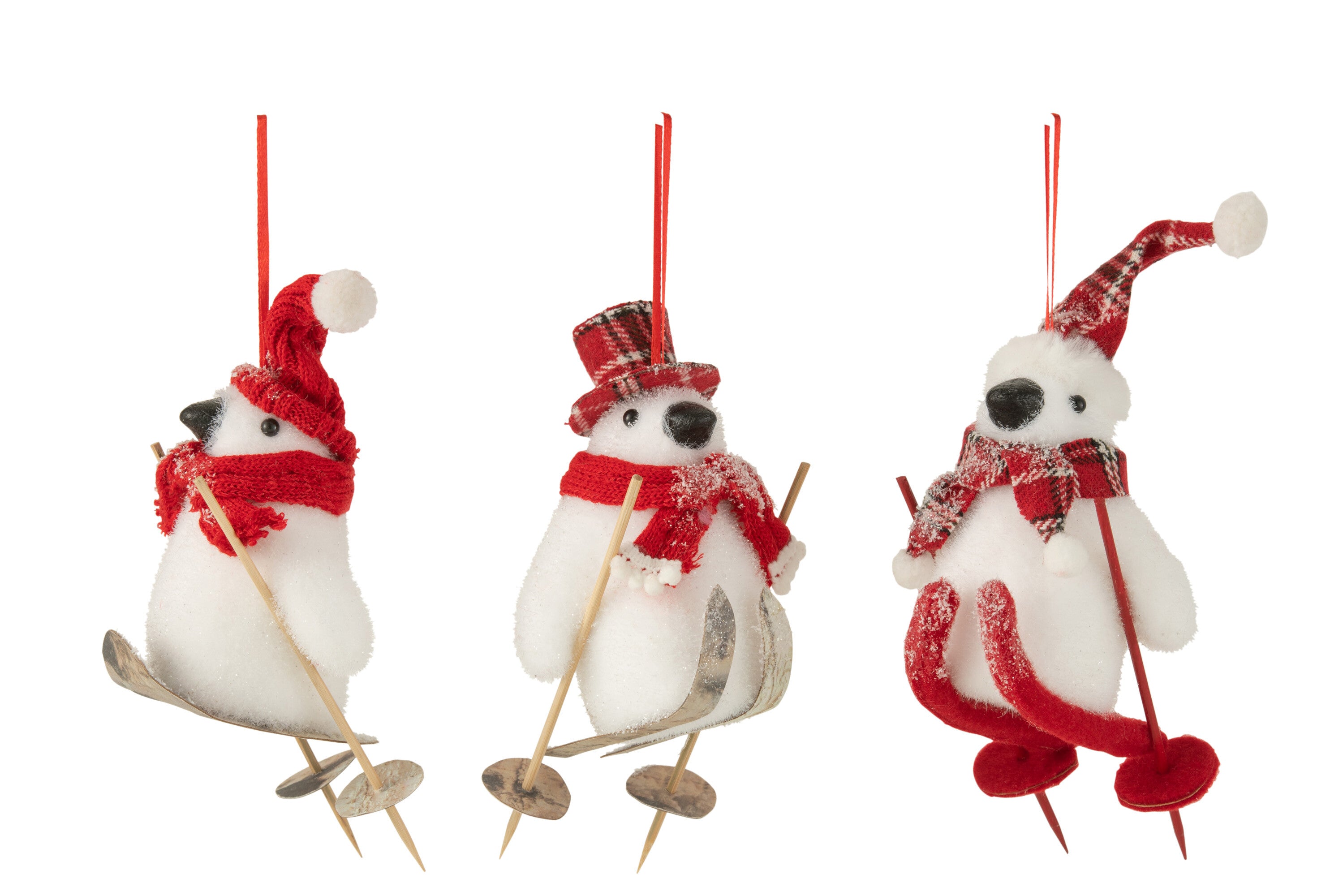 Hanger Pinguïn Kerstman Ski&