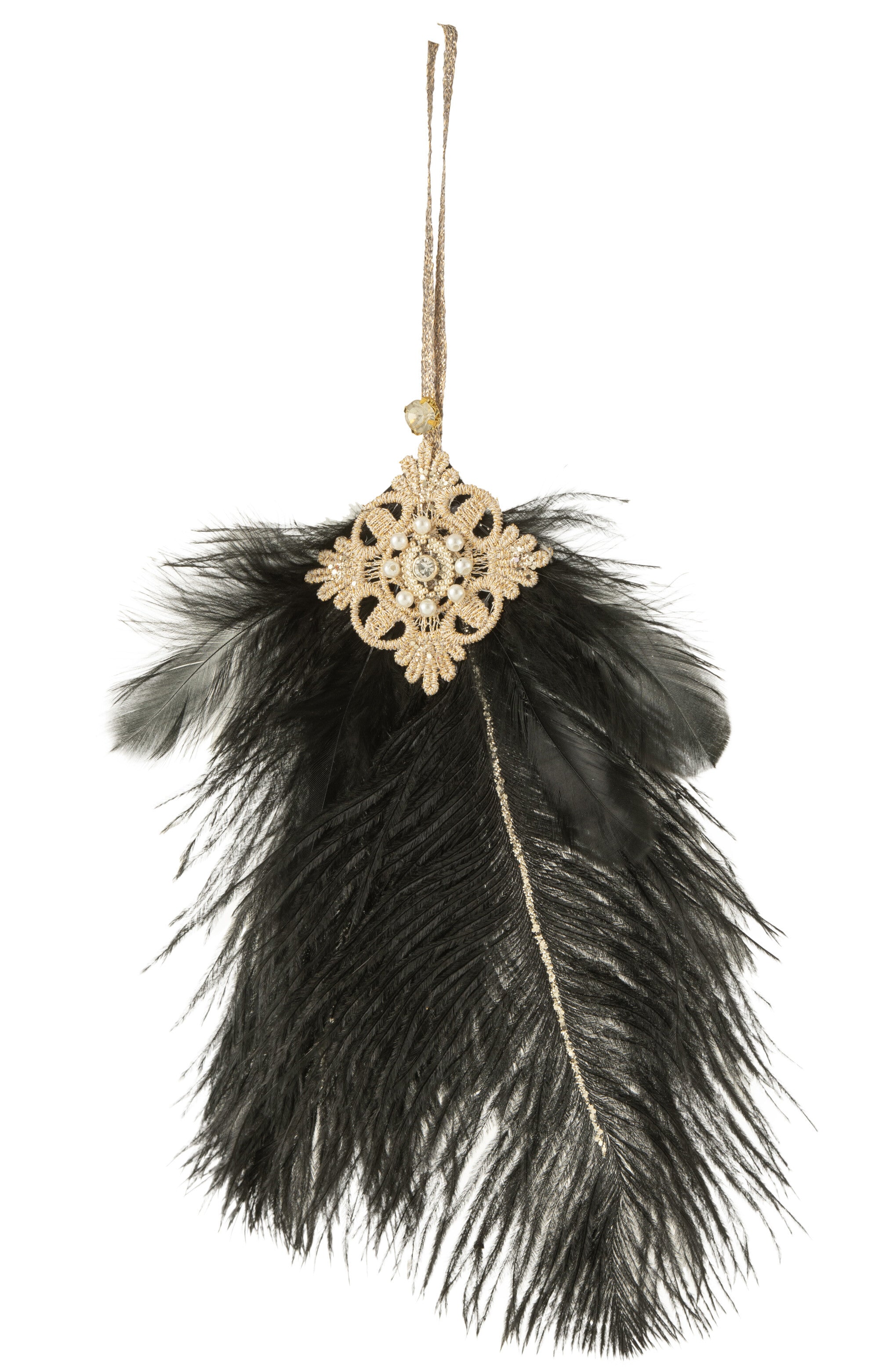 J-Line hanger - veren - zwart