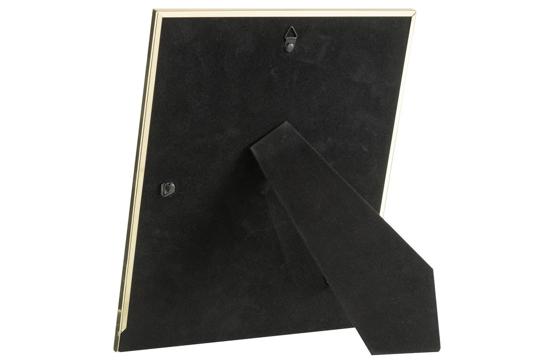 J-Line Fotokader Passe Partout Fijne Boord 9 Stuks 5X6,5 Metaal Goud
