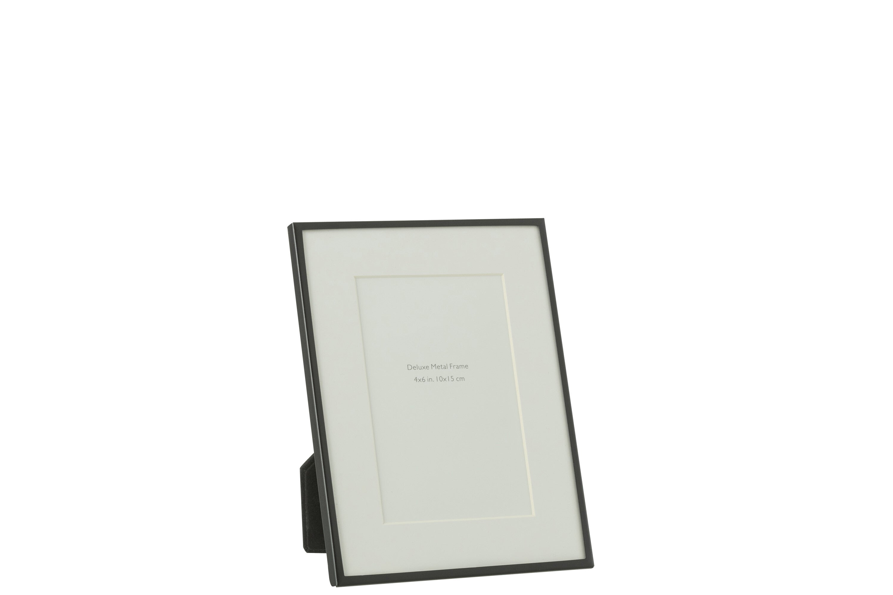 Fotolijst Passe-Partout Fijne Rand 10X15 Metaal Zwart Klein
