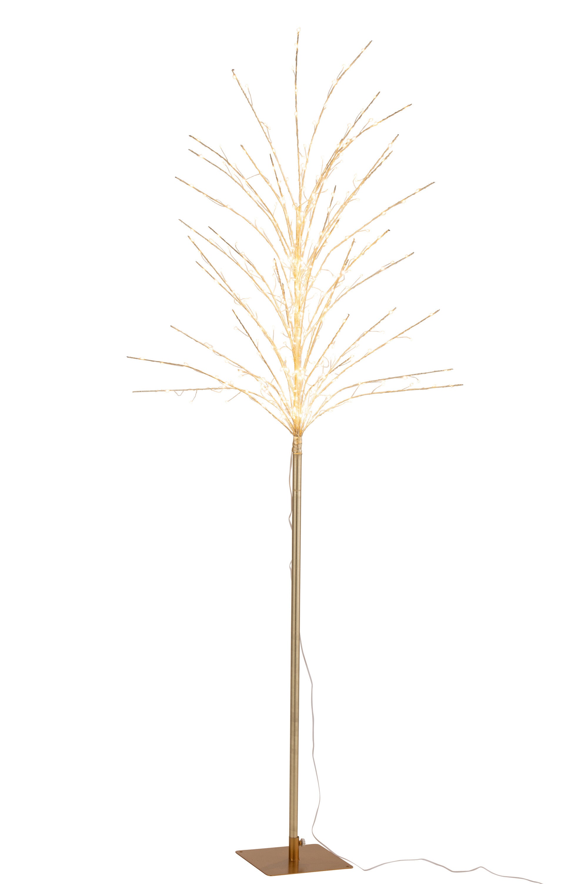 J-Line Kale Boom+Led Metaal Goud Large