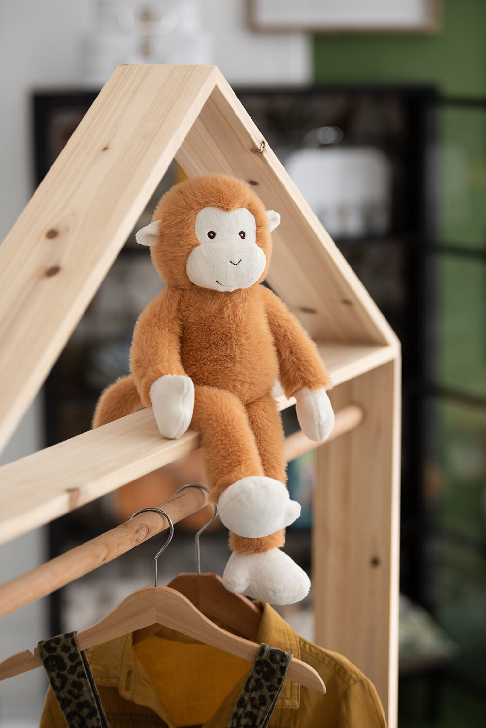 Aap Knuffel Bruin Middelgroot