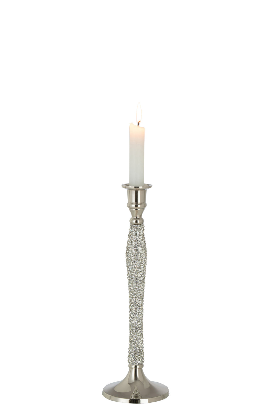 J-Line Kandelaar Diamant Aluminium Zilver Large