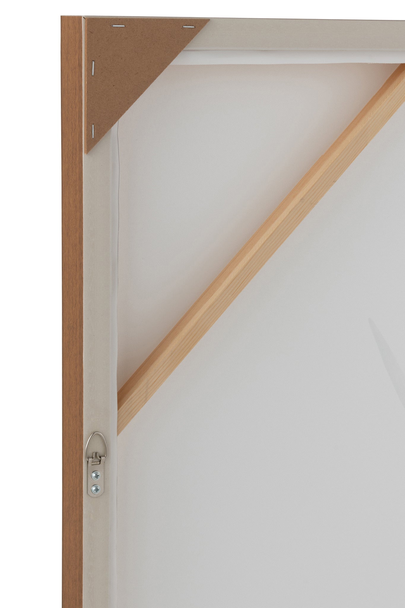 Wanddecoratie Landschap Yak Grenen/Polyresin Wit/Bruin