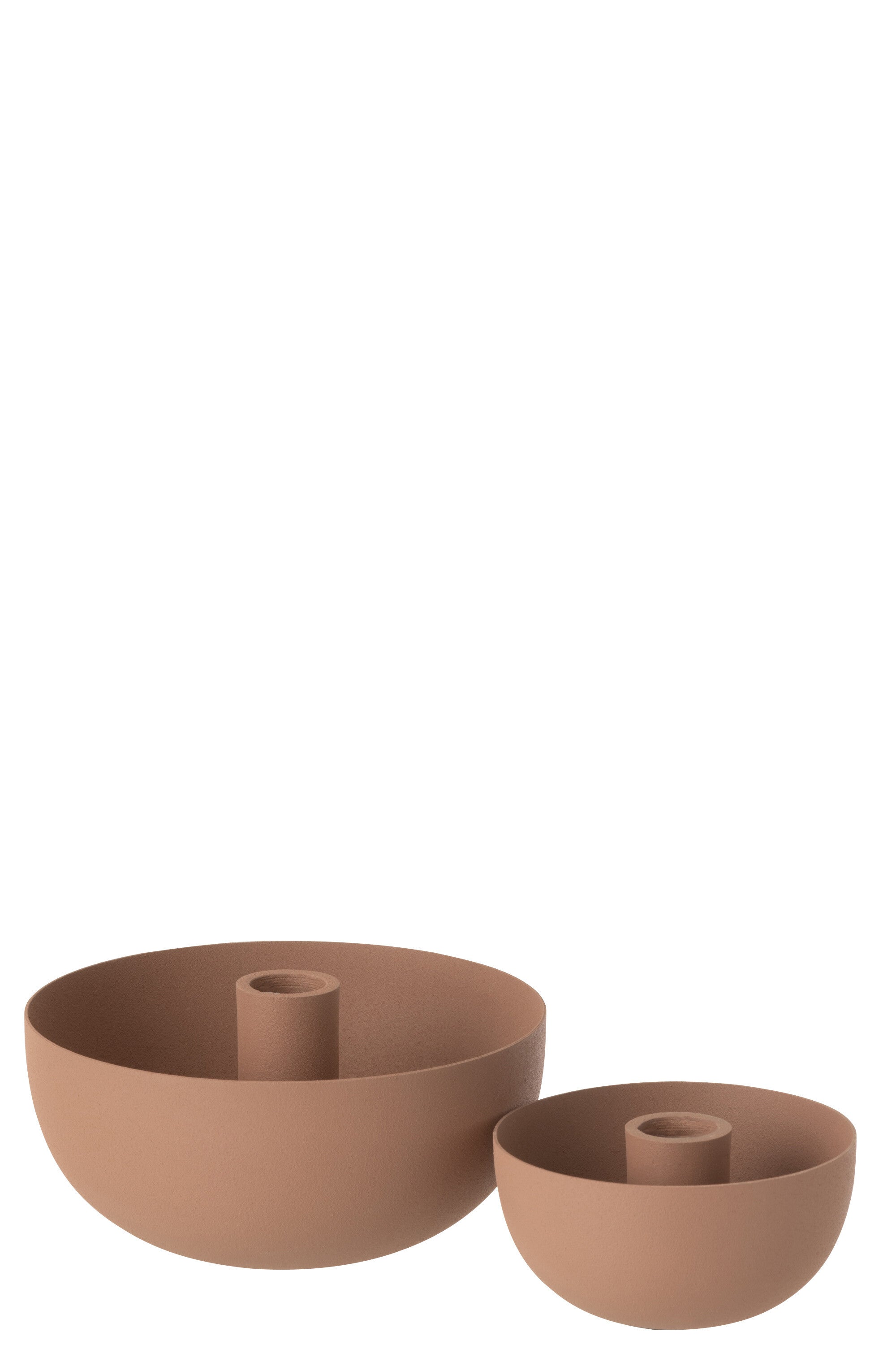 J-Line Kaarshouder - metaal - oud roze - large