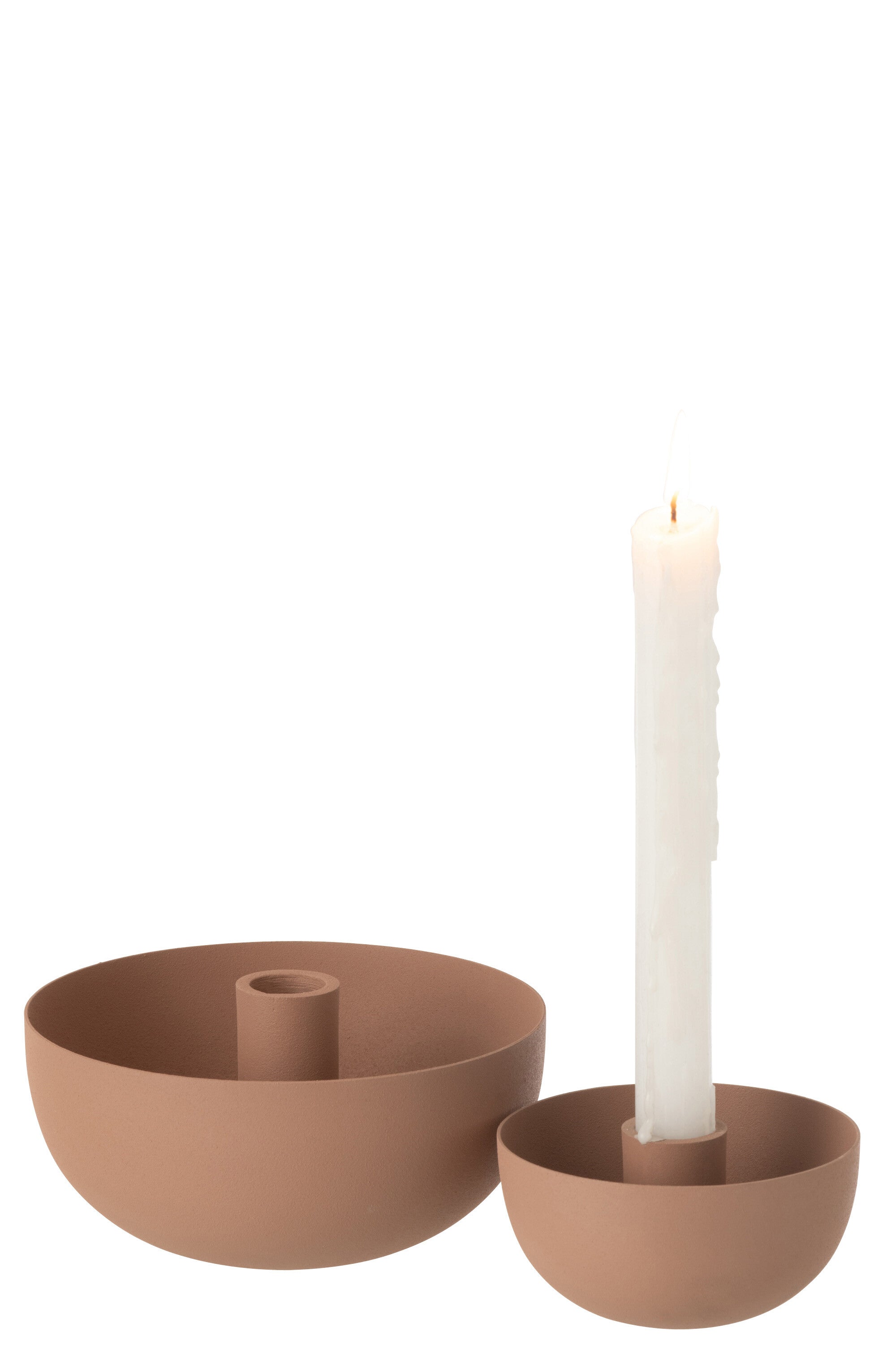 J-Line Kaarshouder - metaal - oud roze - large