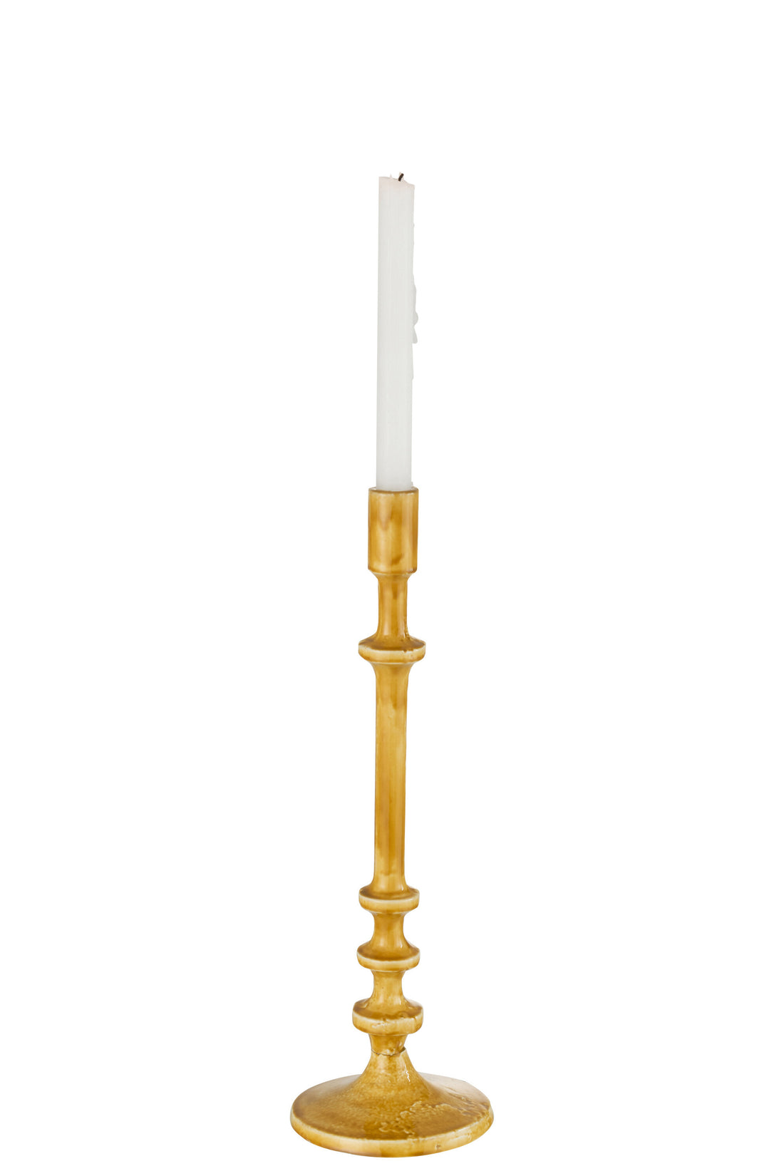 J-Line kandelaar Klassiek - aluminium - oker - large