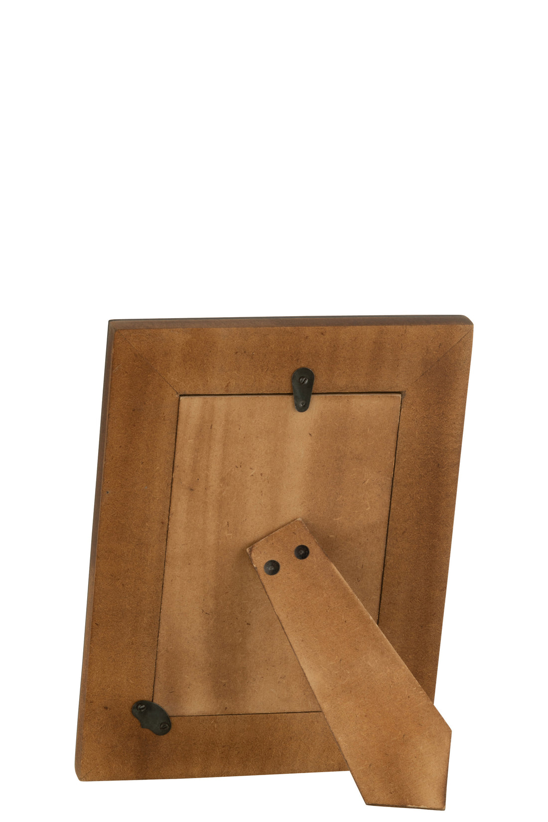 J-Line Fotokader Rechthoek Patroon Resine Zwart/Wit Small