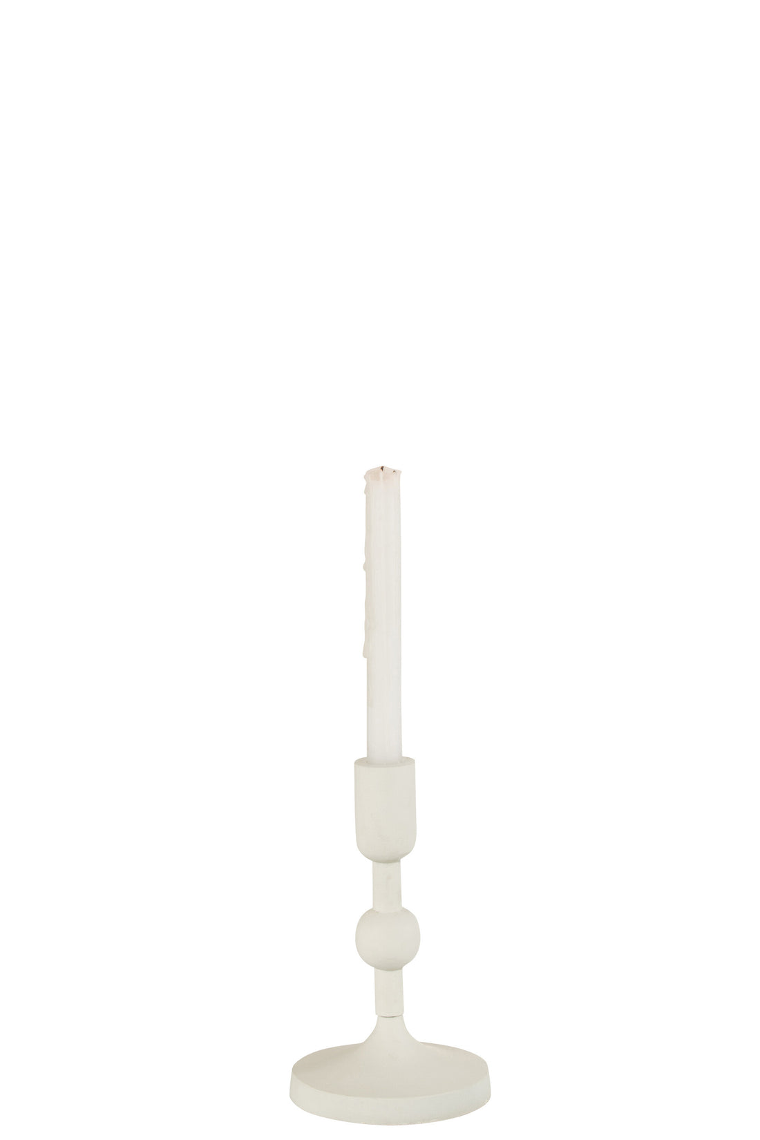 J-Line Kandelaar Bollen Aluminium Wit Small