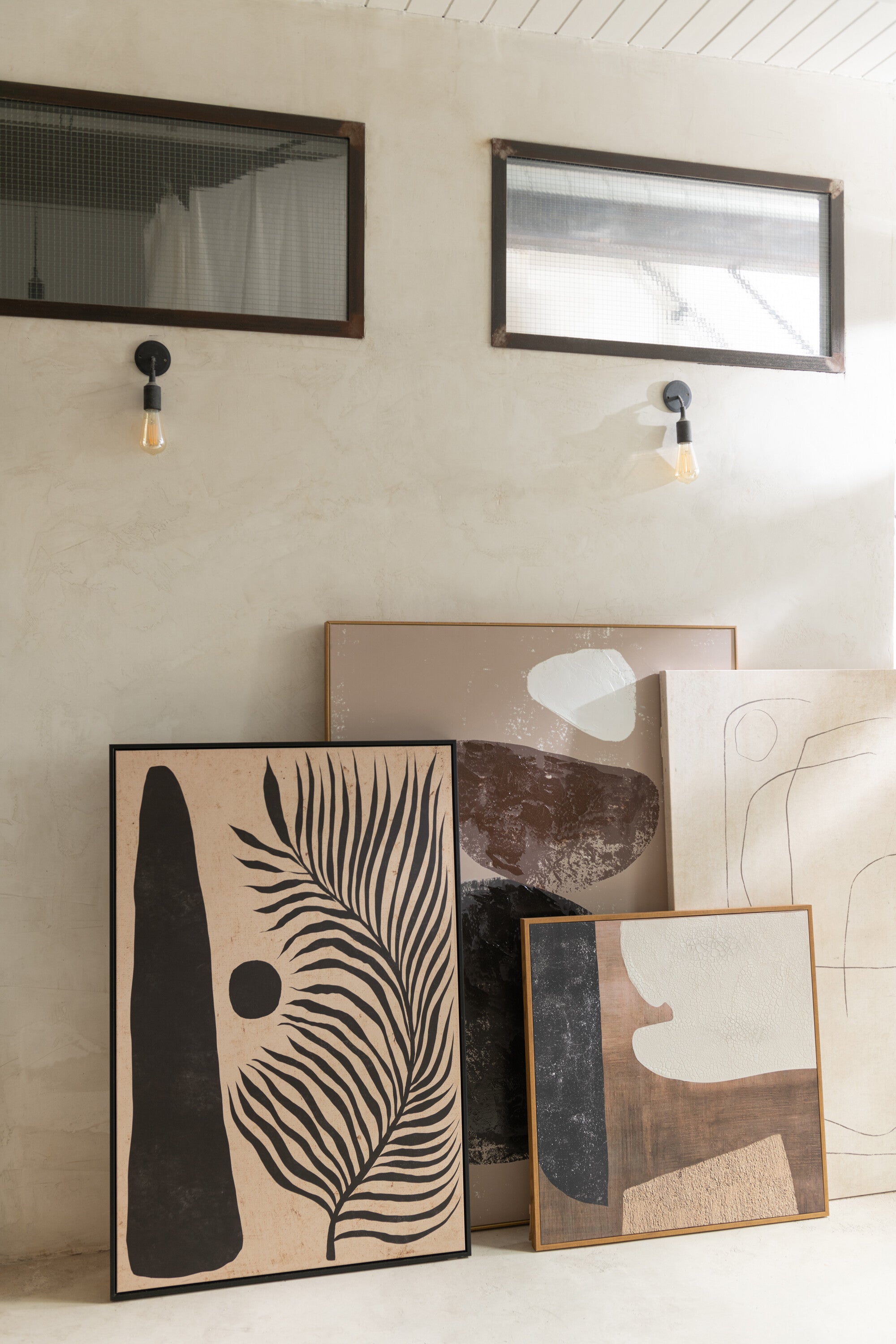 Frame Spots Canvas/Hout Mix