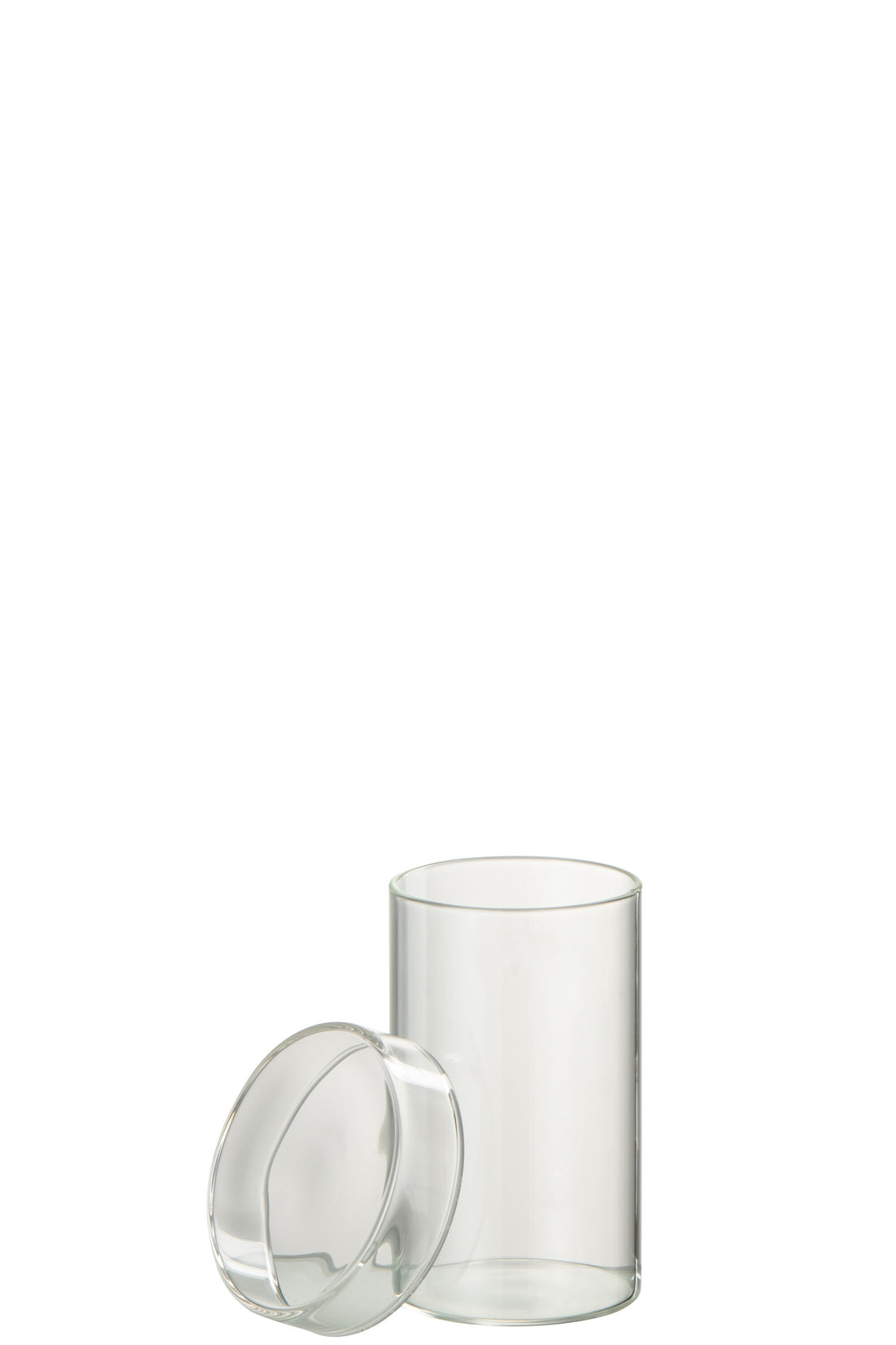 J-Line Pot In Glas Lisa Glas Transparant Klein