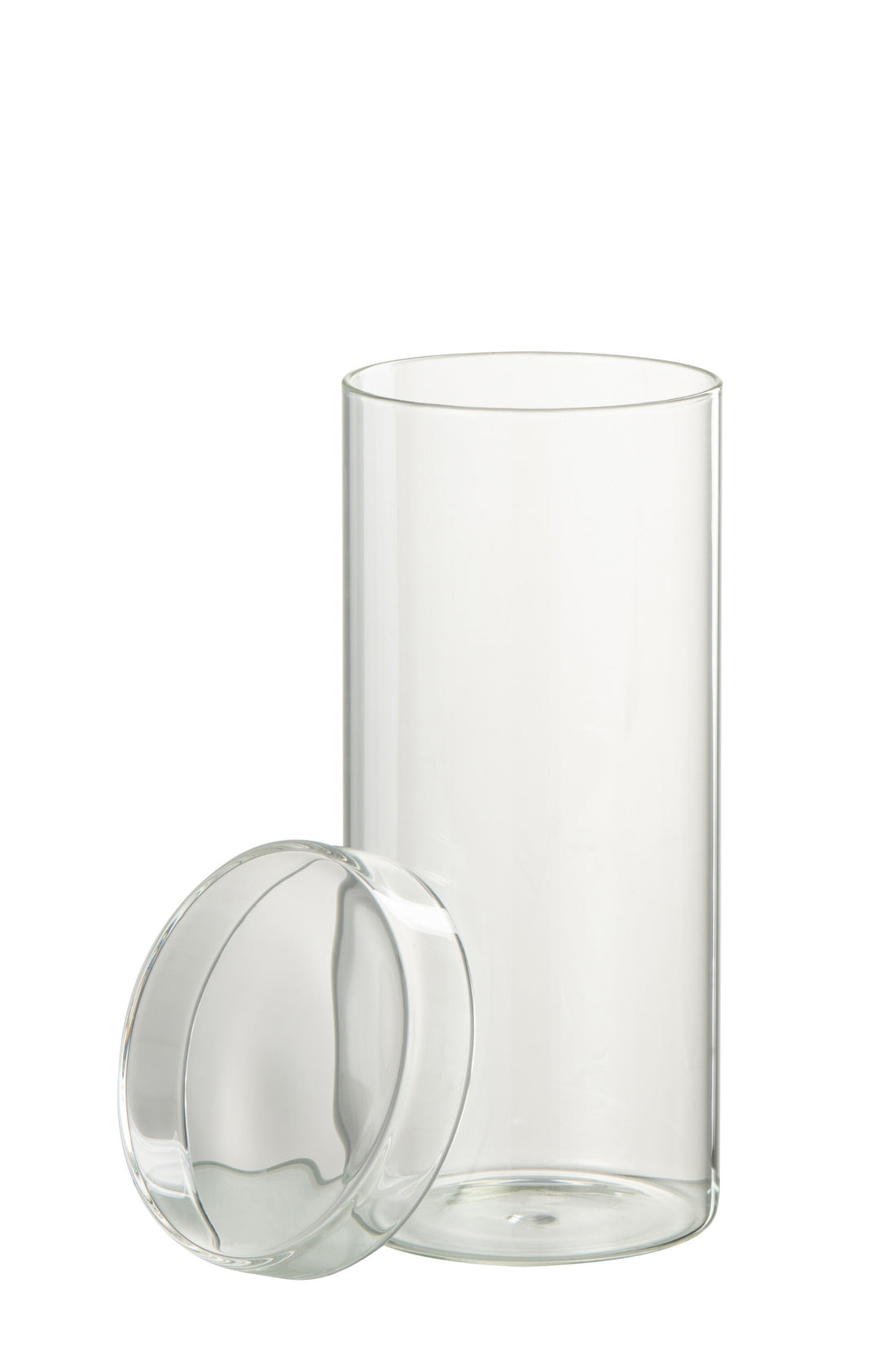 J-Line Pot In Glas Lisa Glas Transparant Large