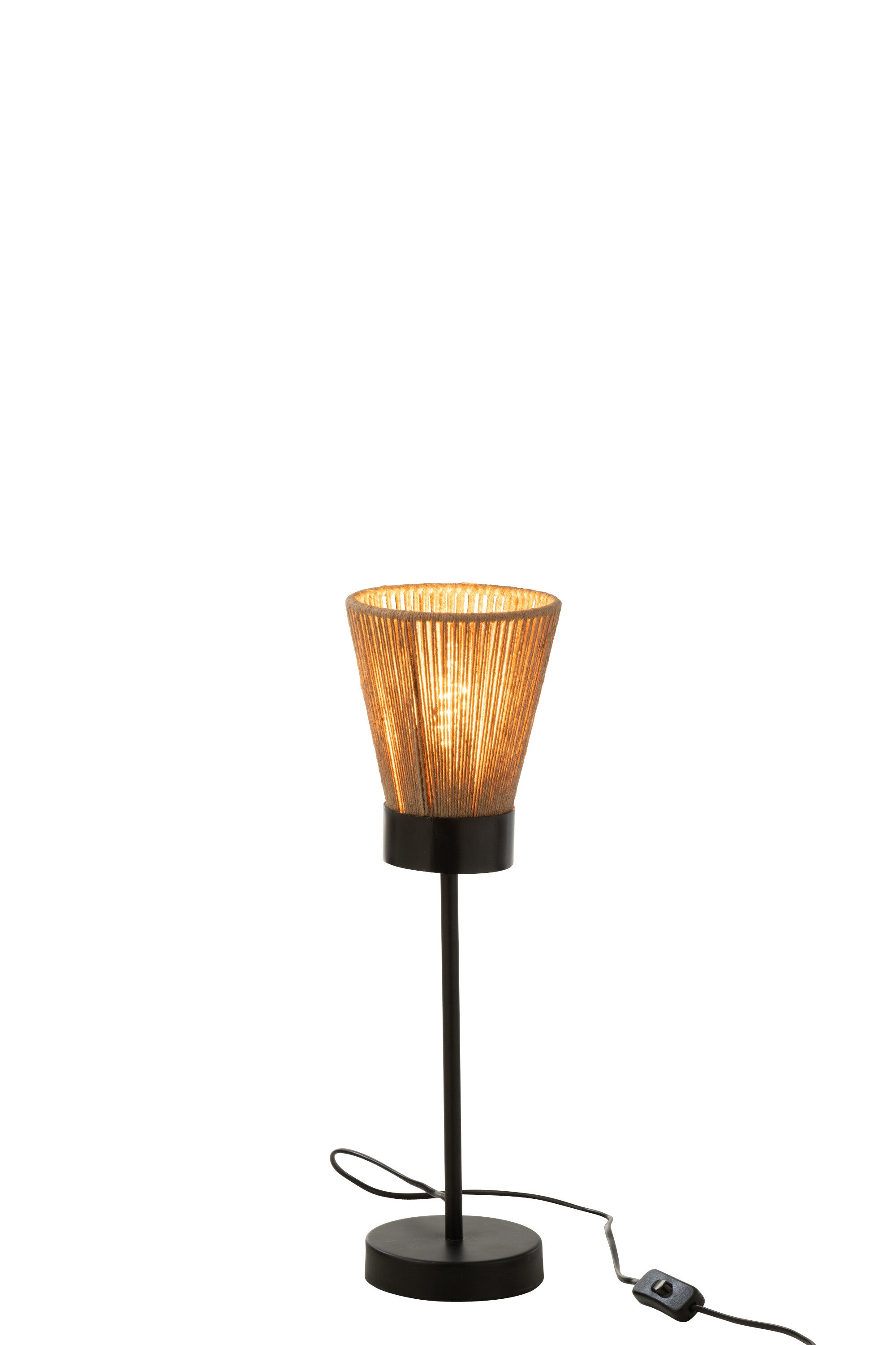J-Line Staanlamp Luna Jute Beige Small