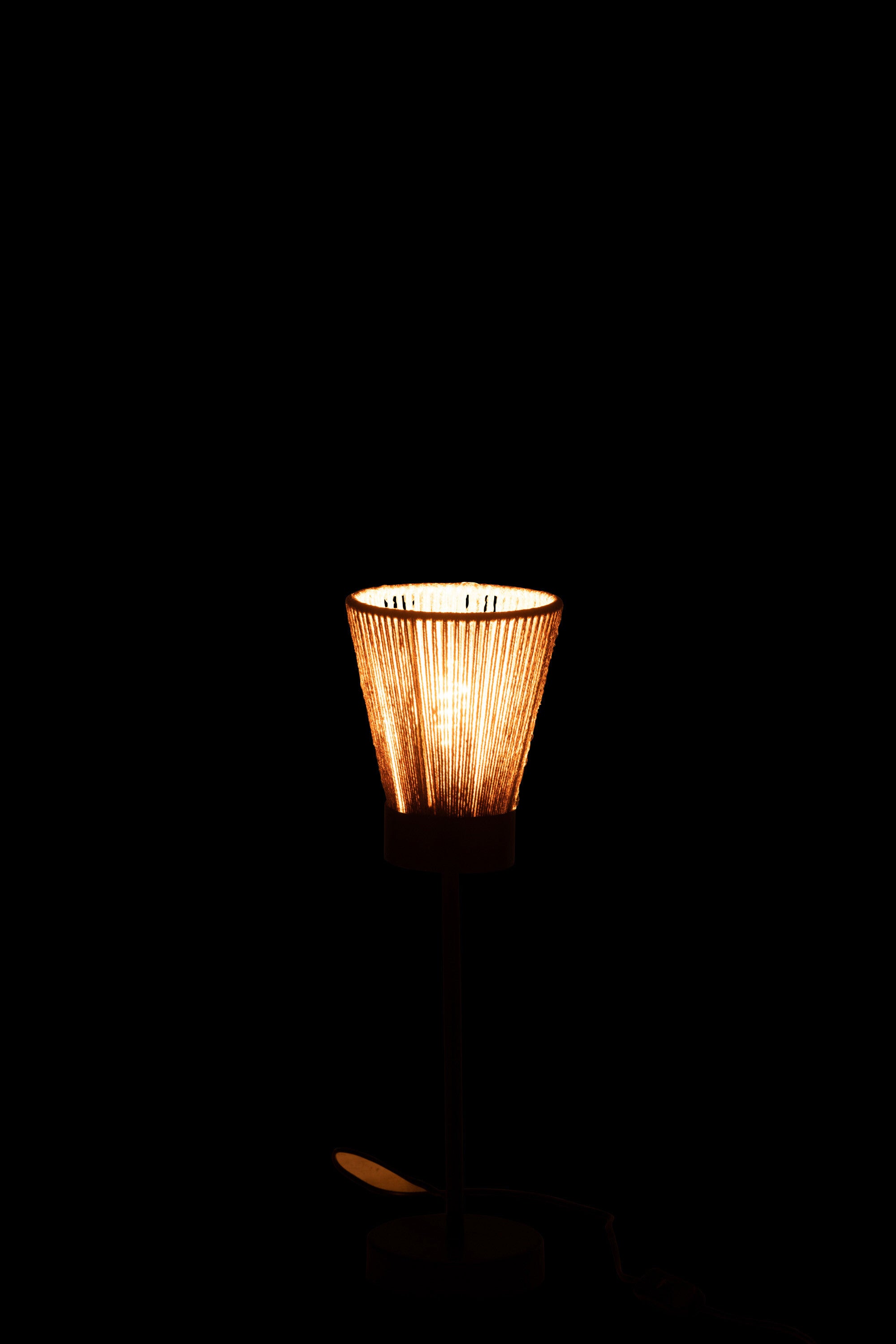 J-Line Staanlamp Luna Jute Beige Small