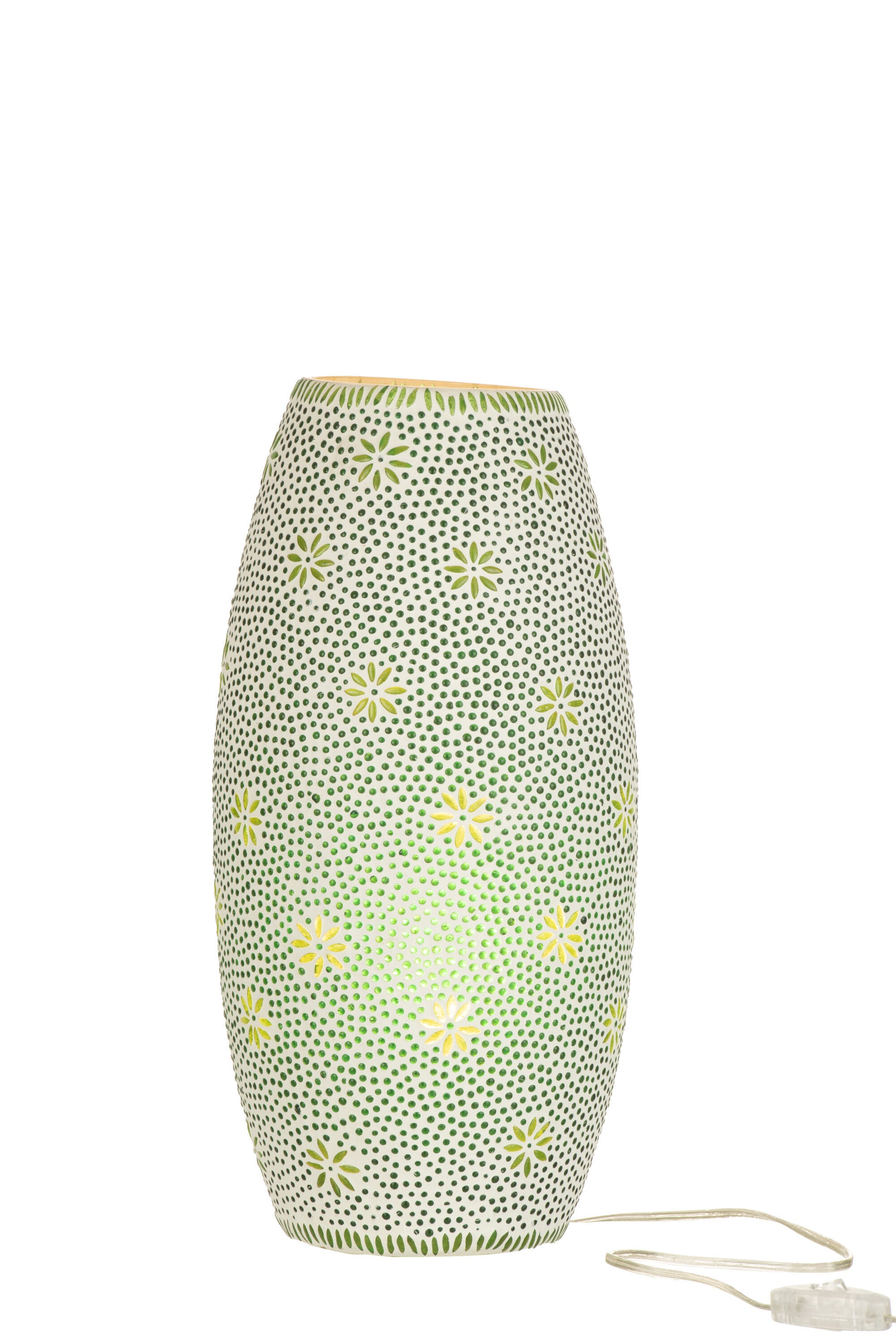 J-Line Lamp Bram Glas Groen Large