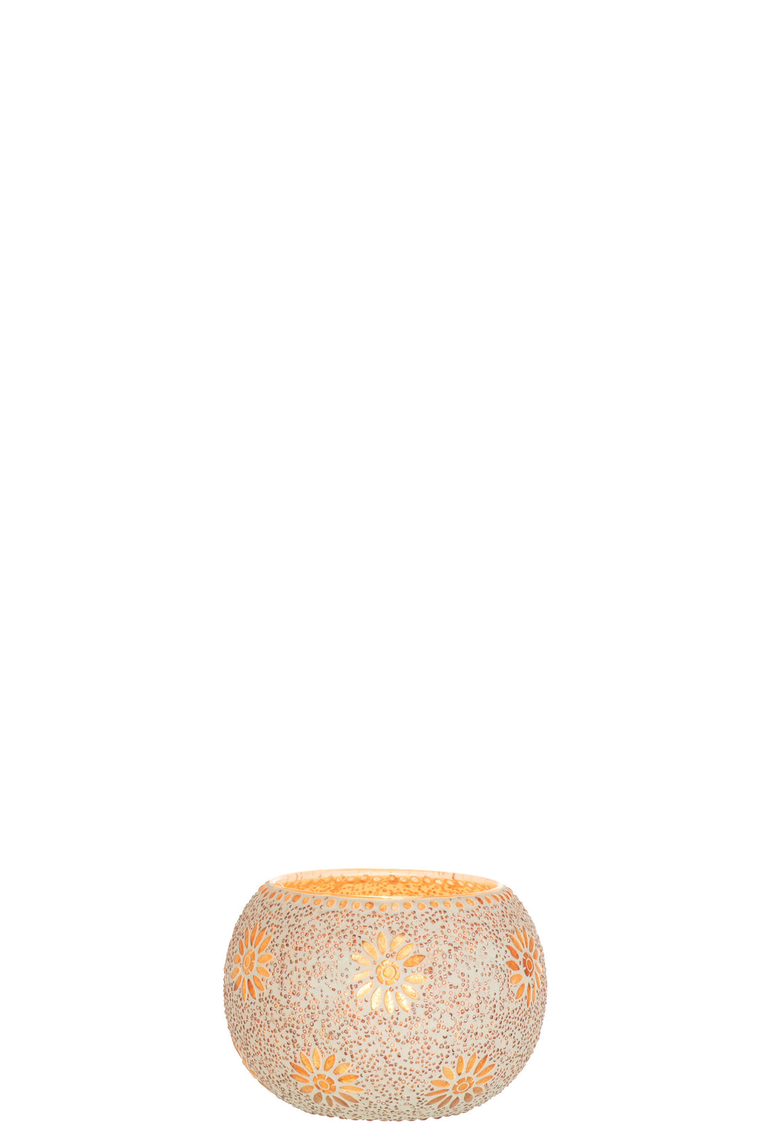 J-Line Kaarshouder - glas - zalm - large