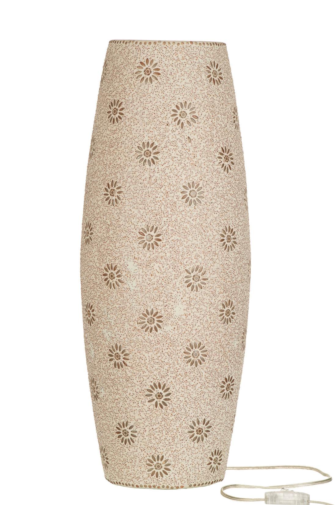 J-Line Lamp Bram Glas Gespikkeld Extra Large