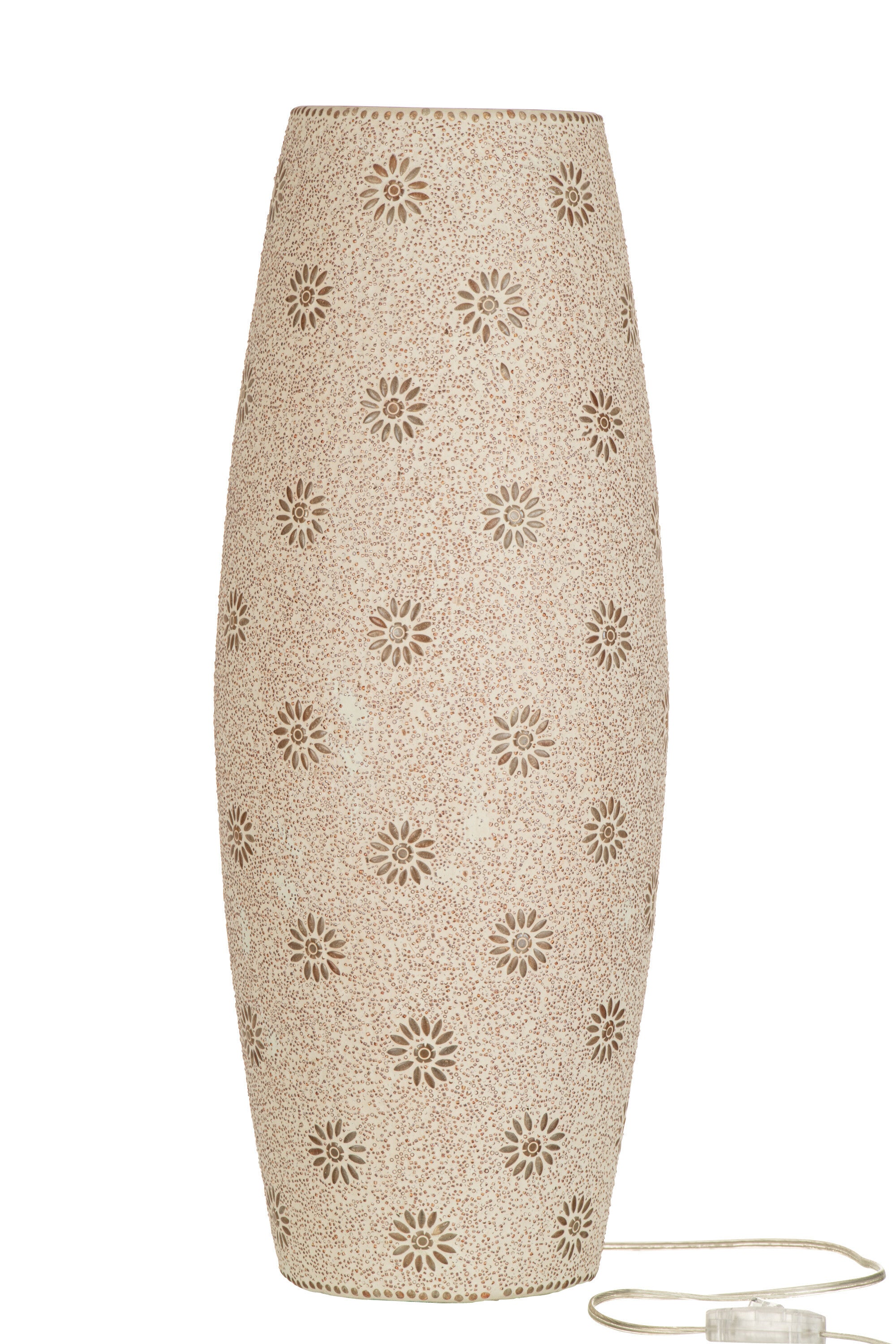 J-Line Lamp Bram Glas Gespikkeld Extra Large