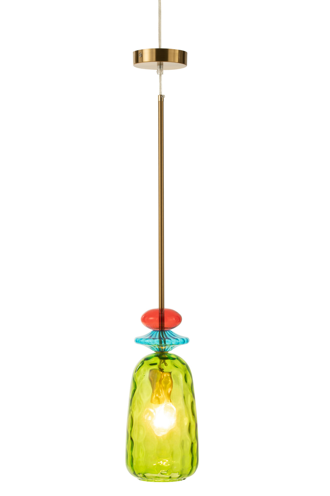 Plafondlamp Laurence Glas Mix