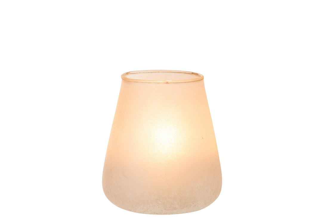 Orkaan Poeder Glas Roze Medium