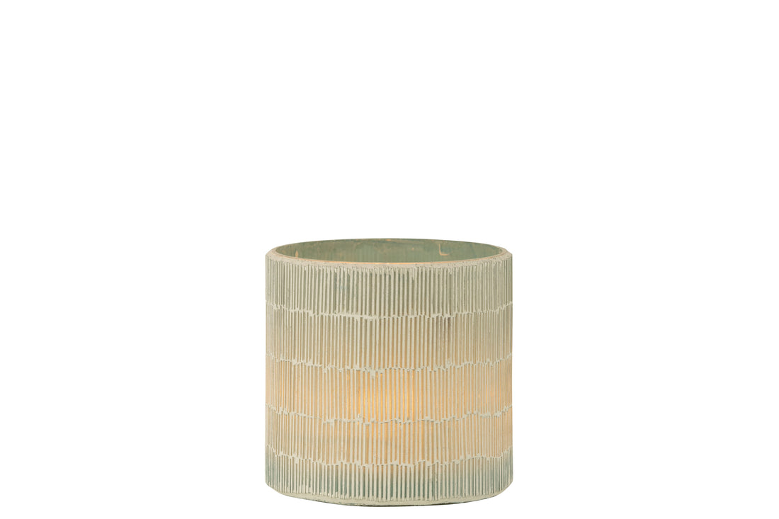 Orkaan Mozaïekglas Grijs Medium