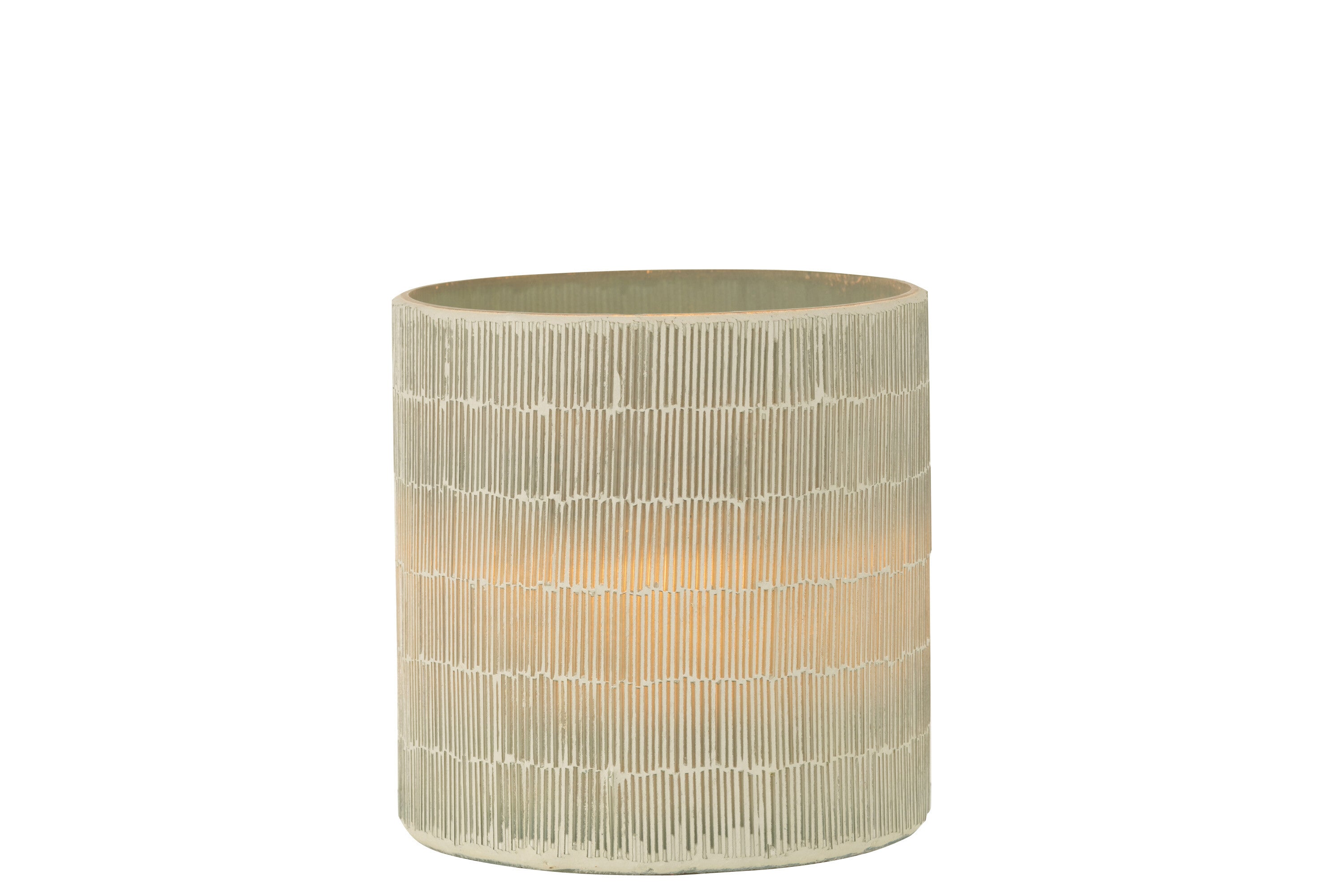 Orkaan Mozaïekglas Grijs Groot