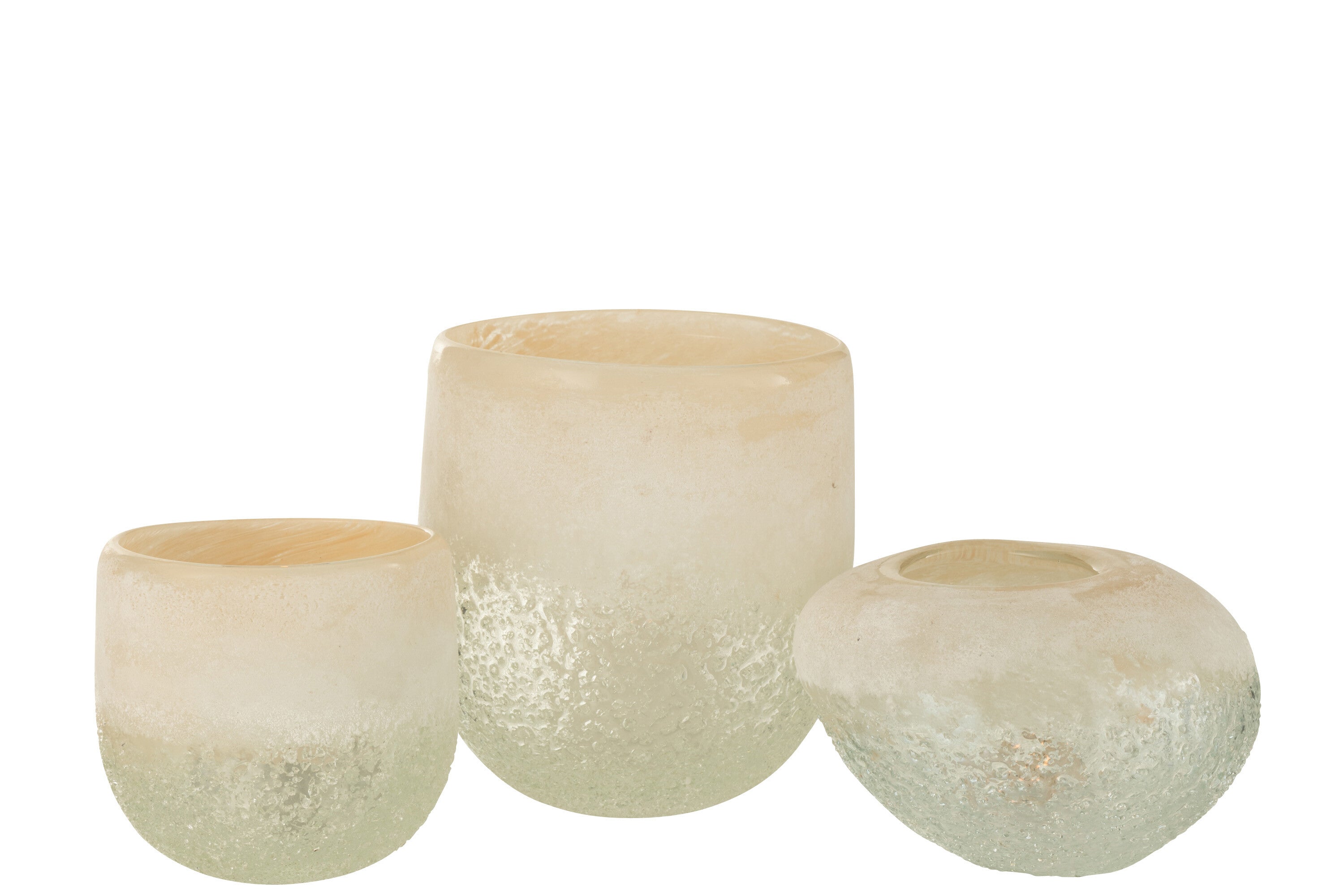 Hurricane Glas Beige Groot