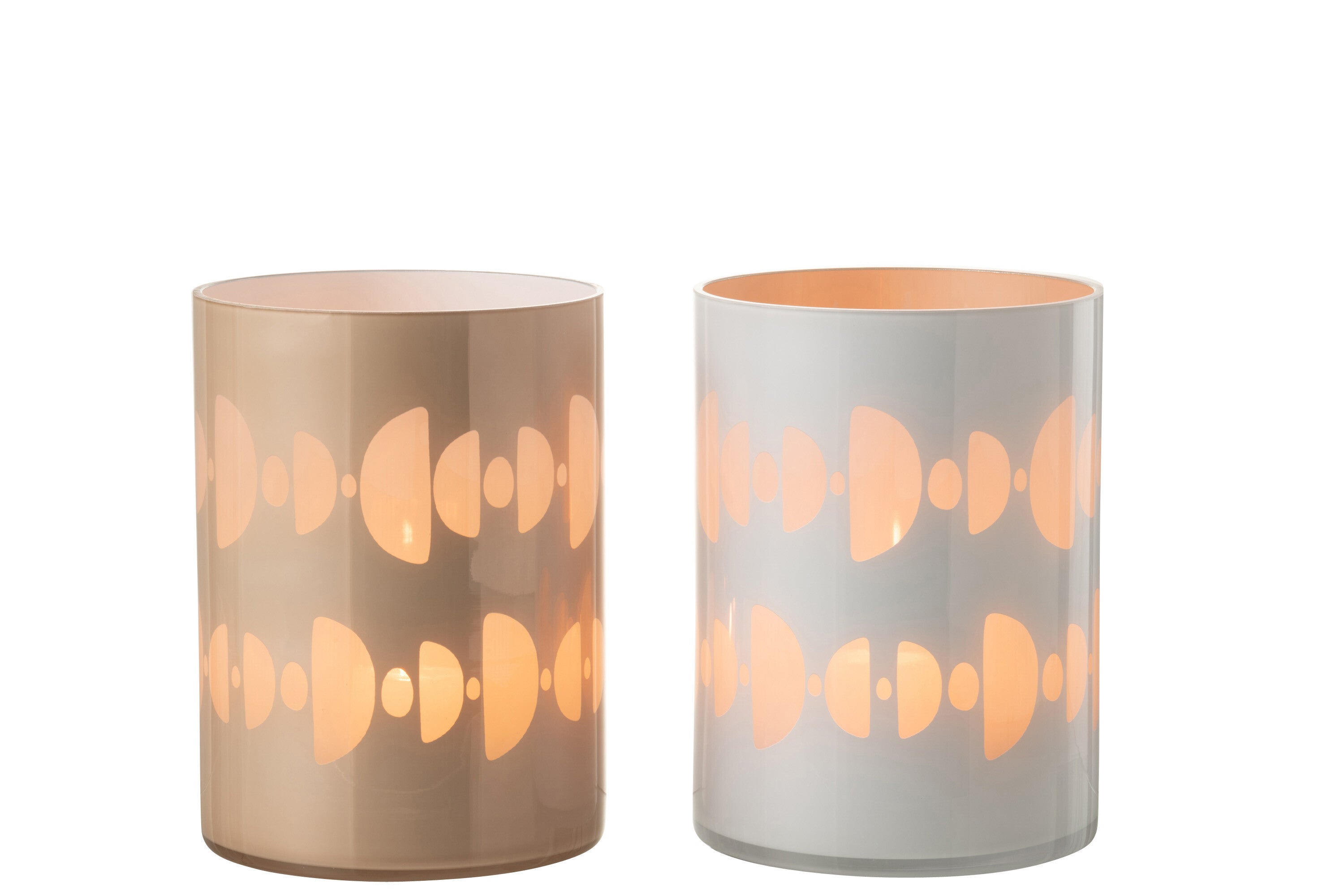 Orkaan Half Moon Glass Mix Grote Assortiment Van 2