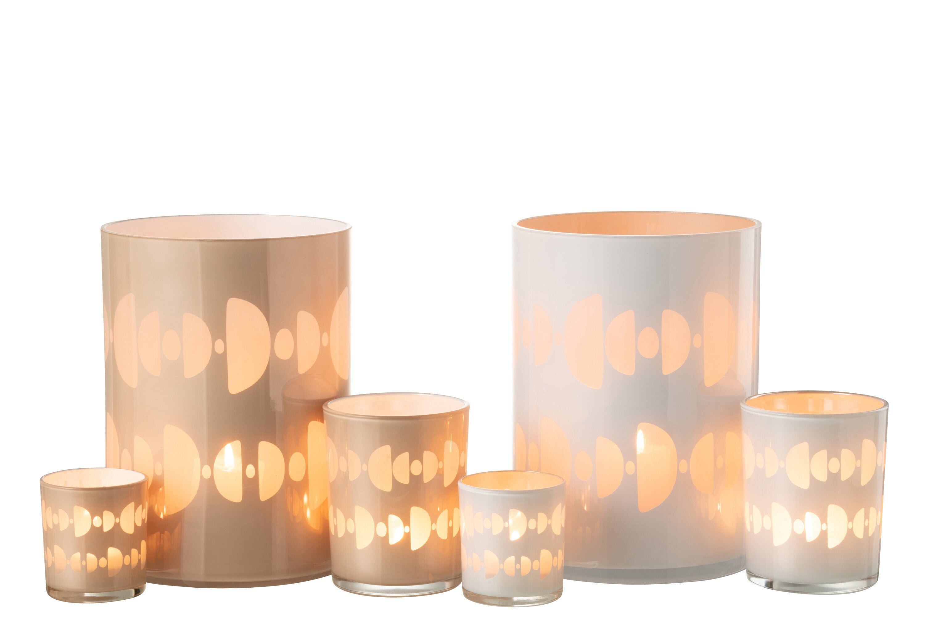 Orkaan Half Moon Glass Mix Grote Assortiment Van 2