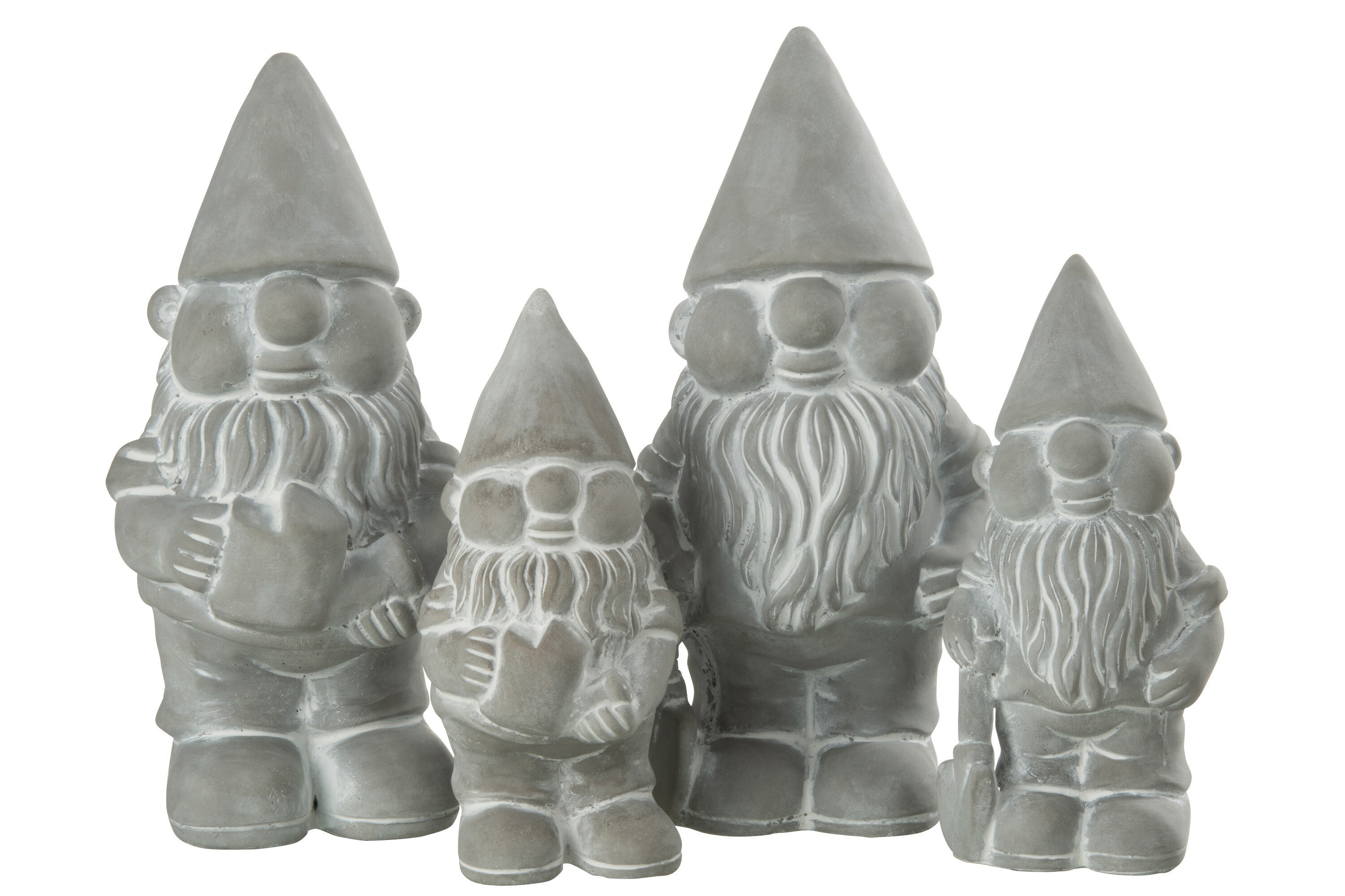 Gnoom Cement Grijs Groot Assortiment Van 2