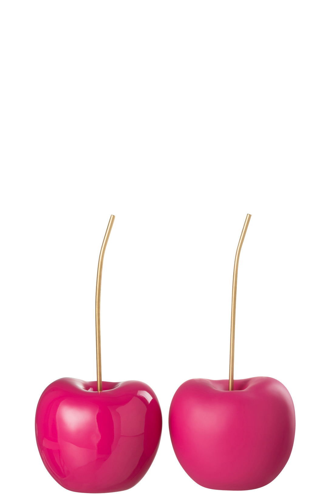 Kersenhars Glanzend/Mat Roze Klein Assortiment Van 2