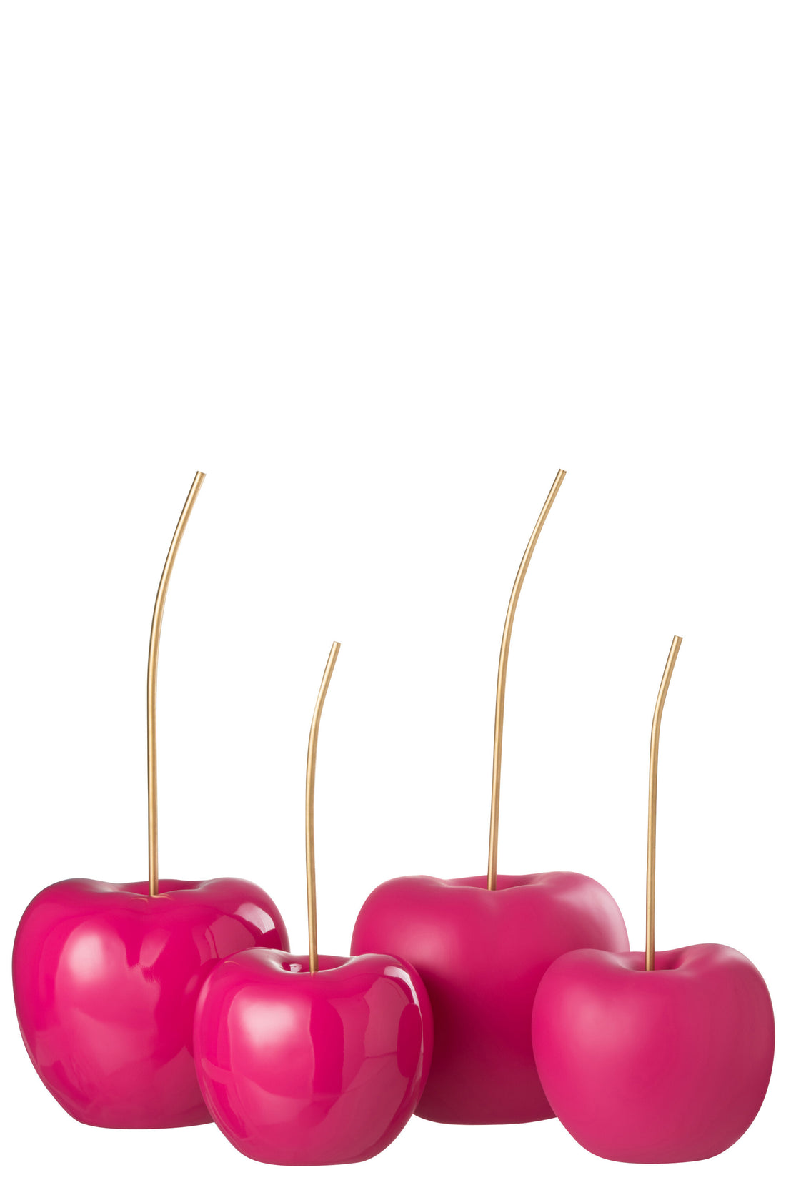 Kersenhars Glanzend/Mat Roze Groot Assortiment Van 2