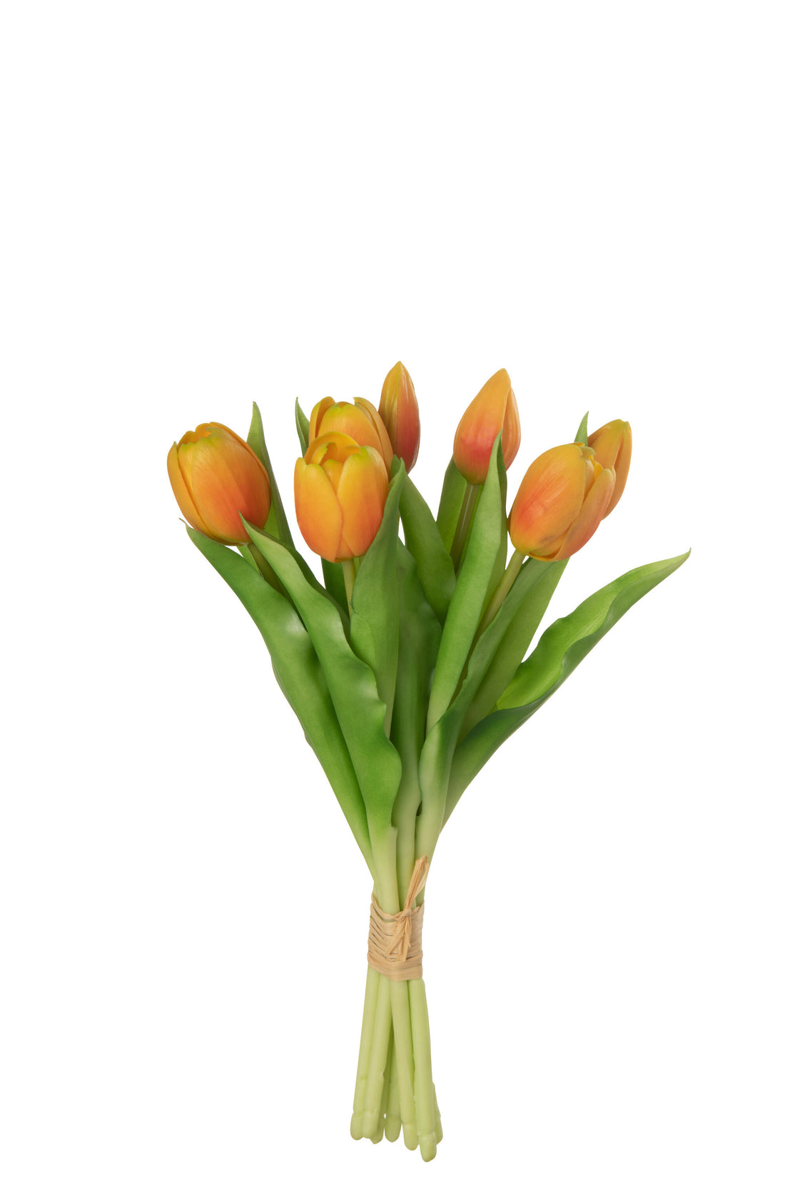 J-Line Boeket Tulpen 7Stuks Pu Oranje Small