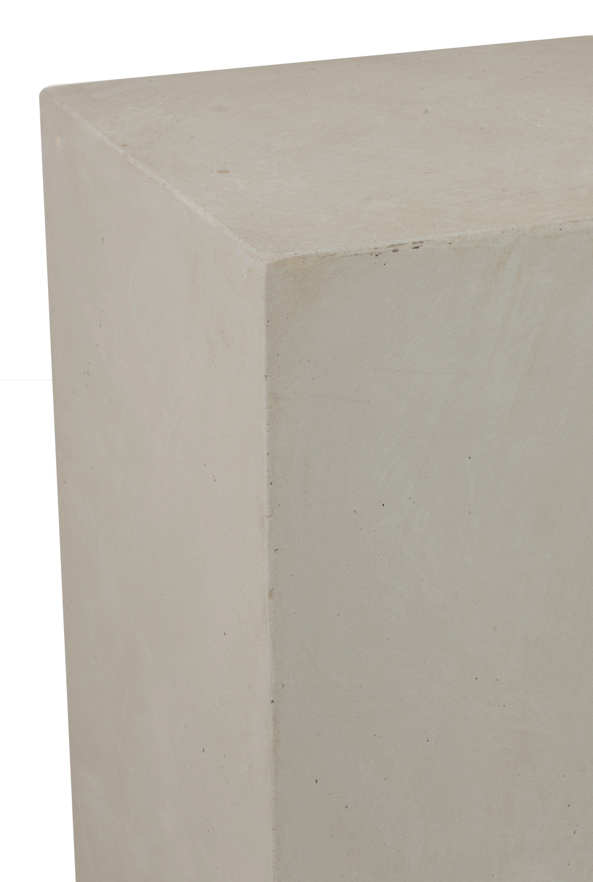 Pilaar Rechthoekig Hoog Klei Beige Medium