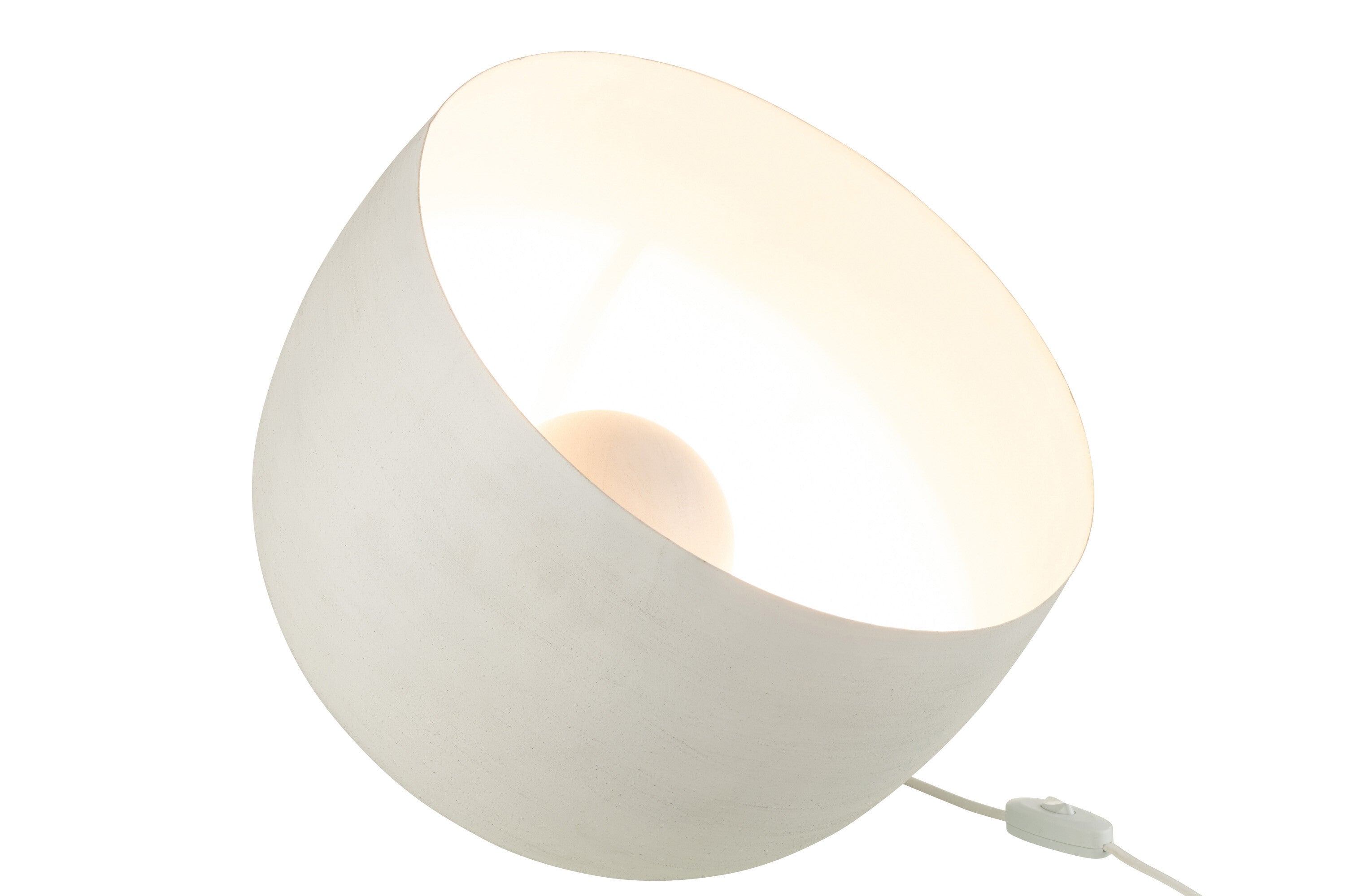 J-Line Lamp Metaal Wit Large