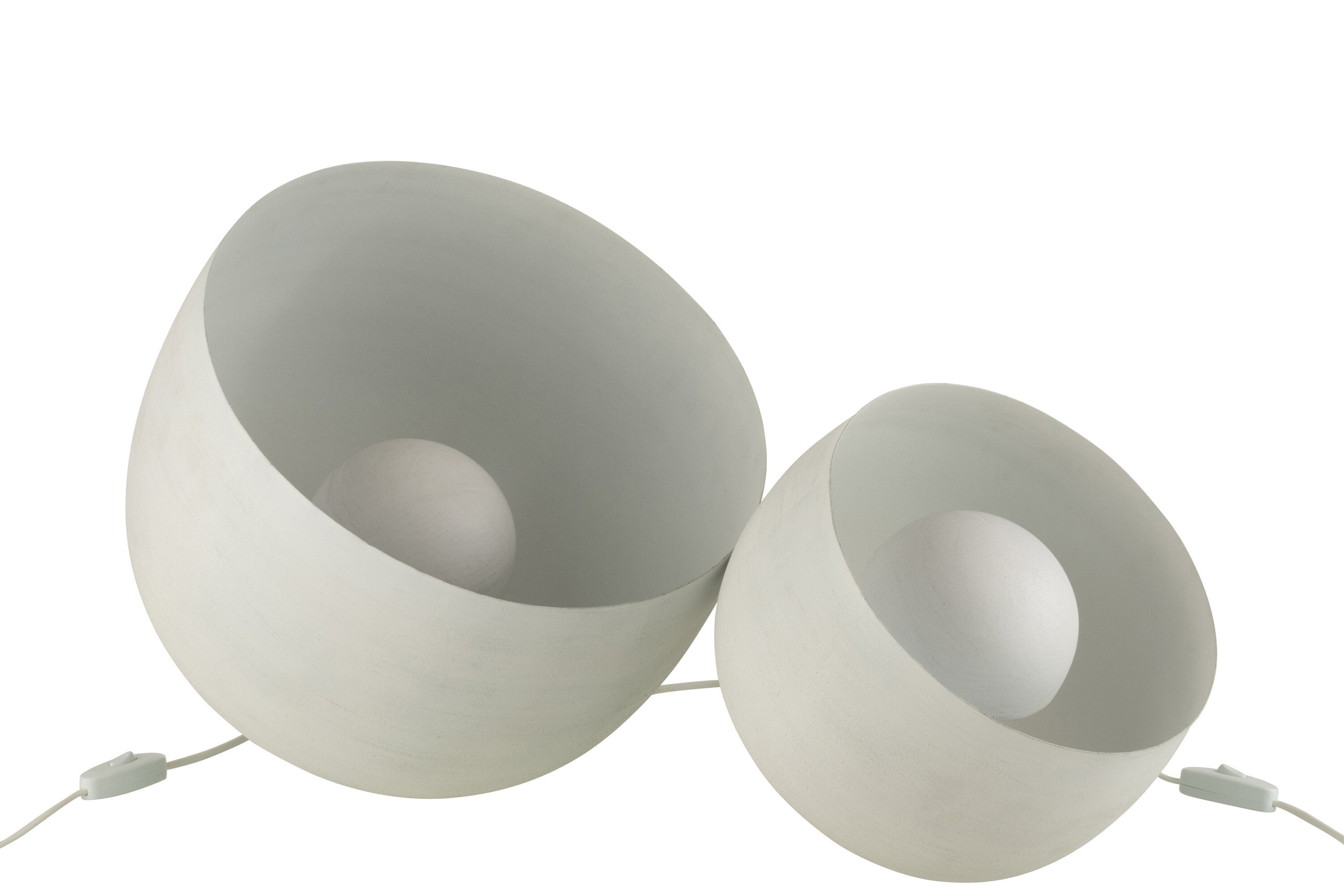 J-Line Lamp Metaal Wit Large