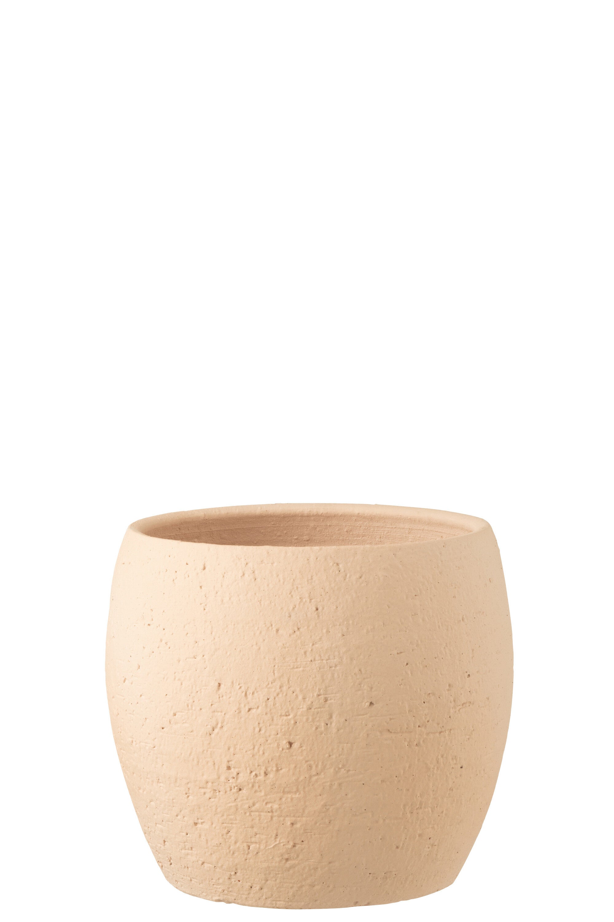 J-Line Bloempot Enya Keramiek Beige Xlarge