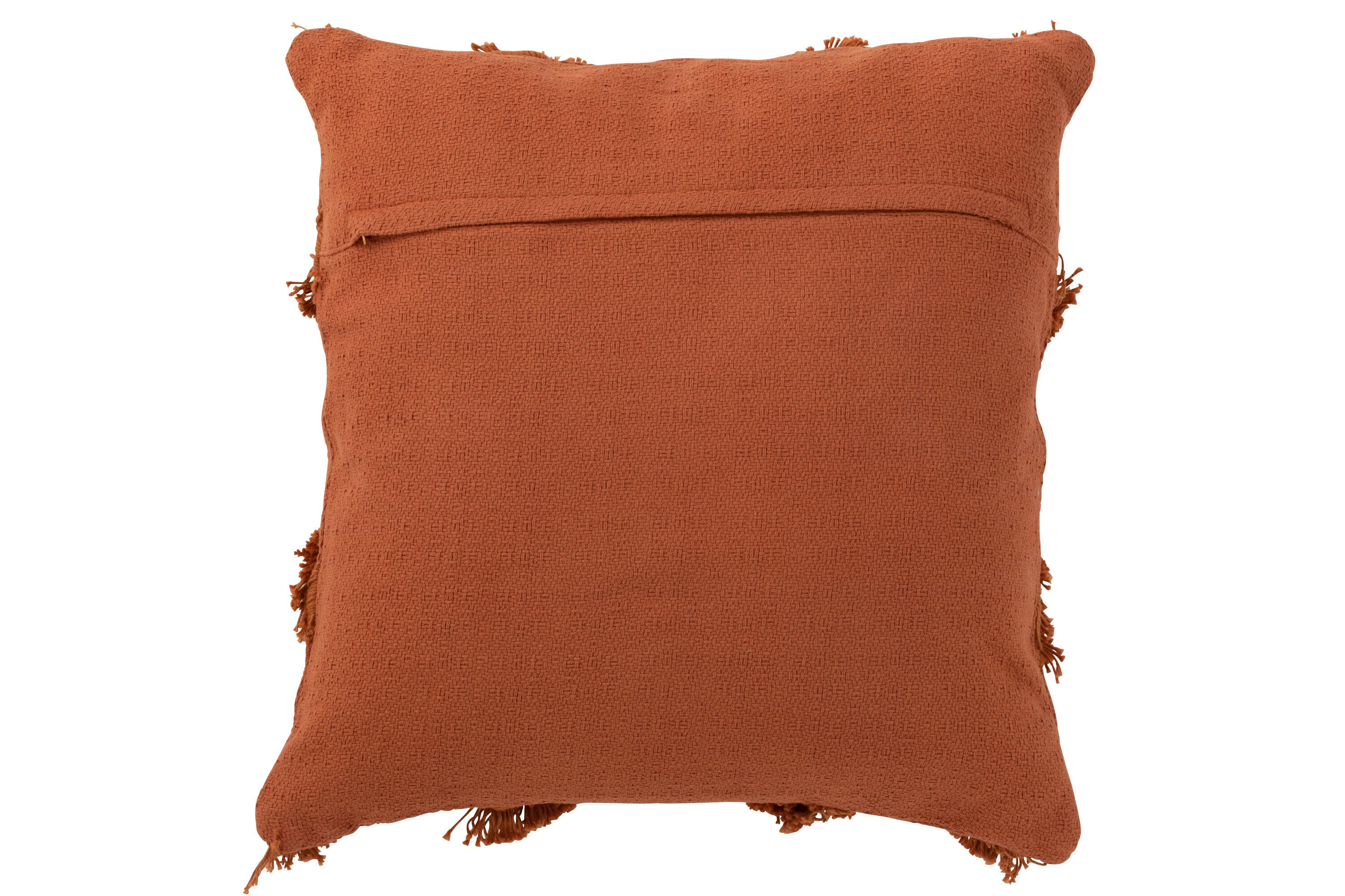 J-Line Kussen Etnisch Textiel Terracotta