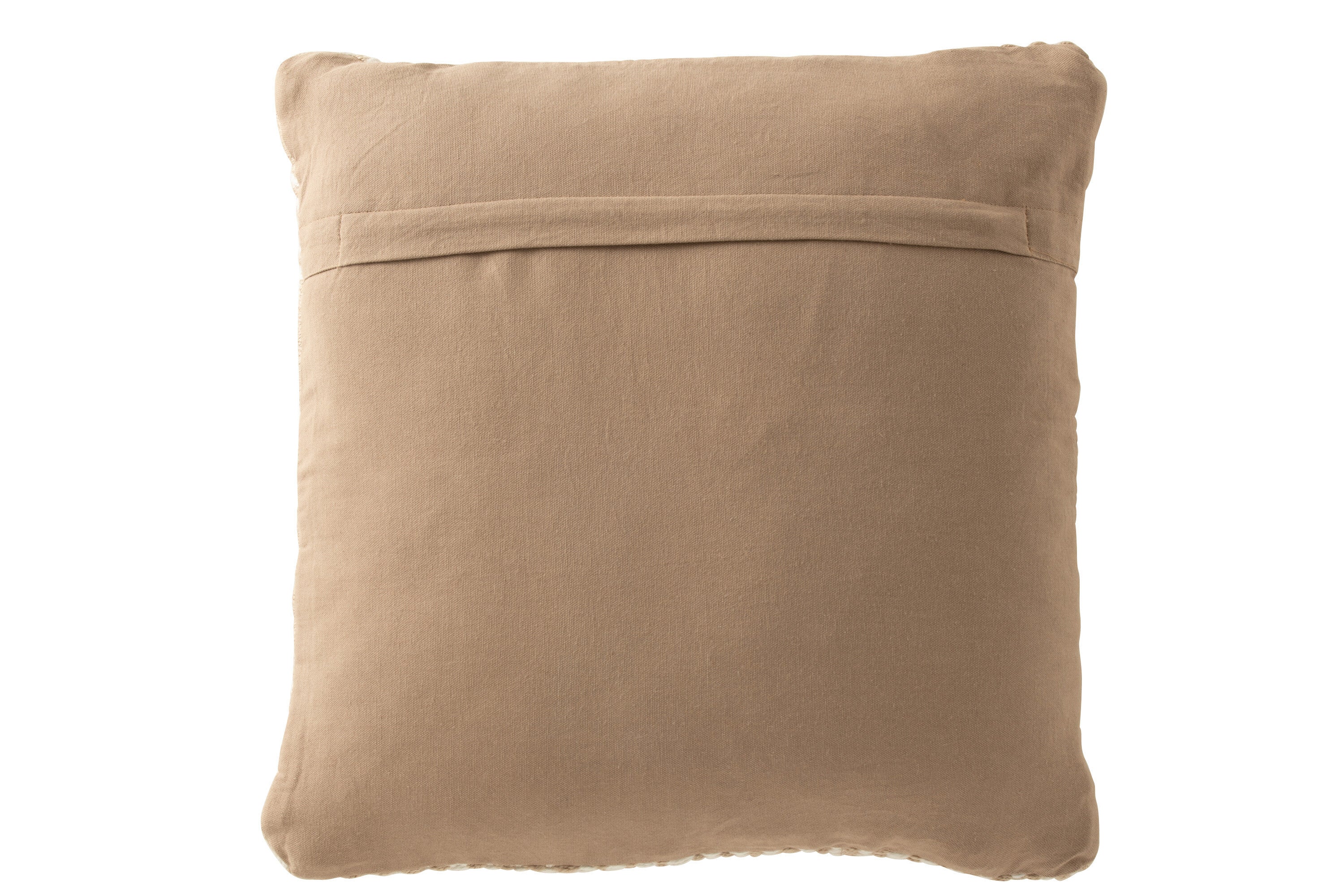 J-Line Kussen Ibiza Polyester Naurel/Wit (kopie)