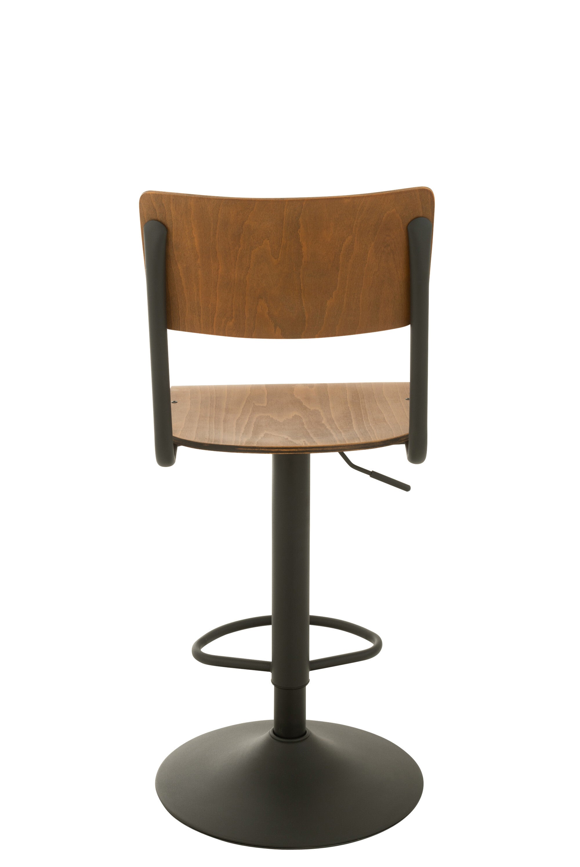 J-Line Barstoel Hout/Metaal Bruin