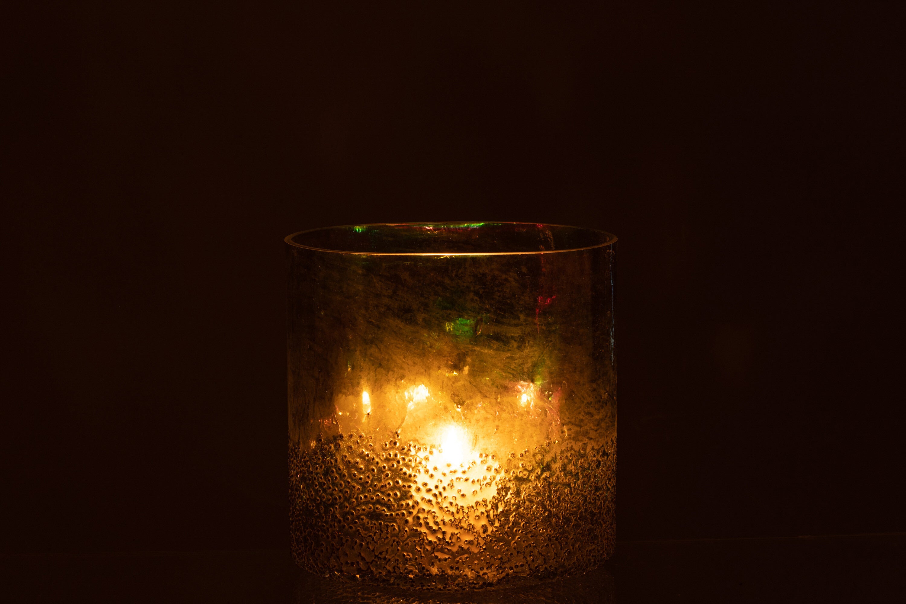 J-Line lantaarn glas groen groot