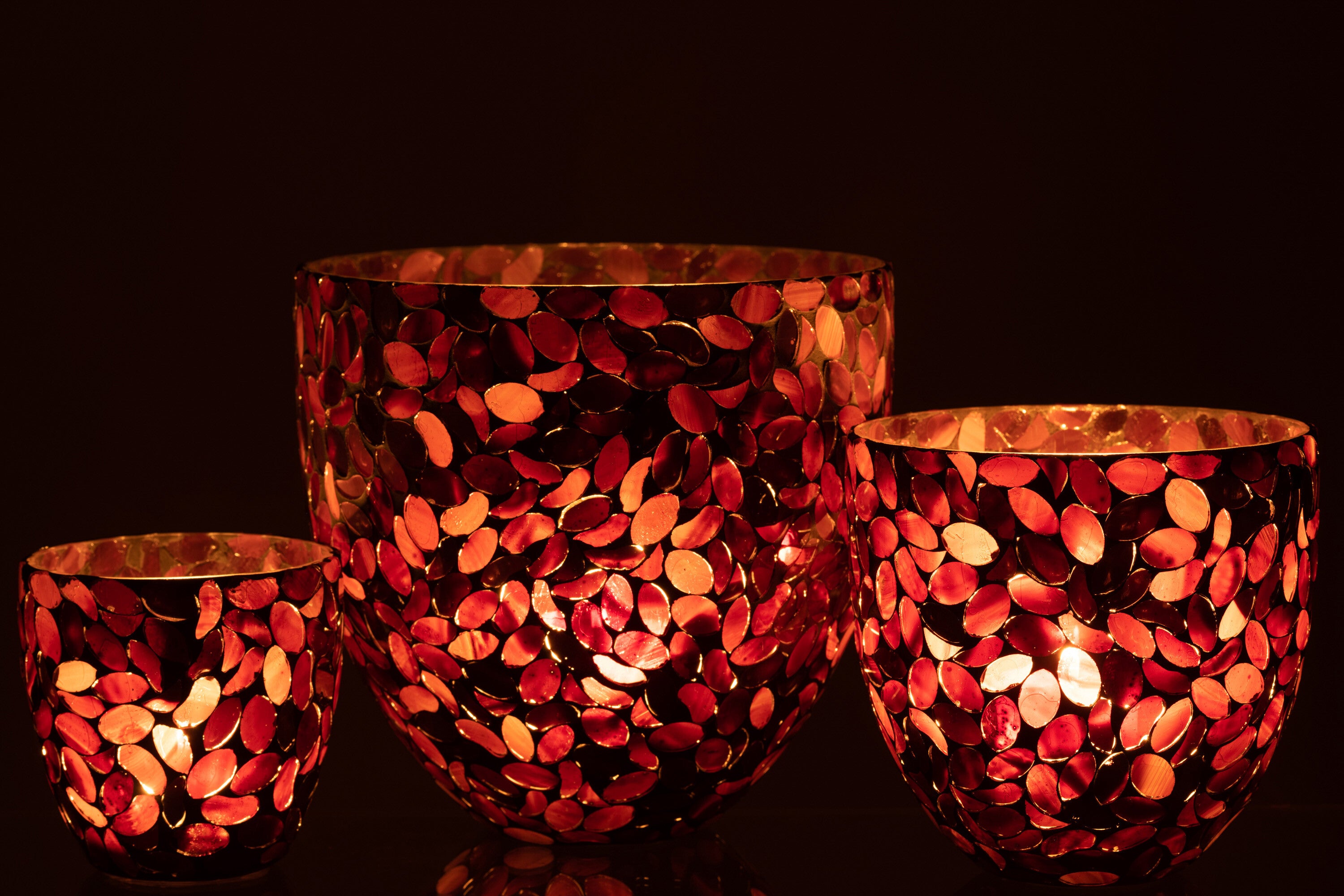 Orkaan Mozaïekglas Bourgondië Groot