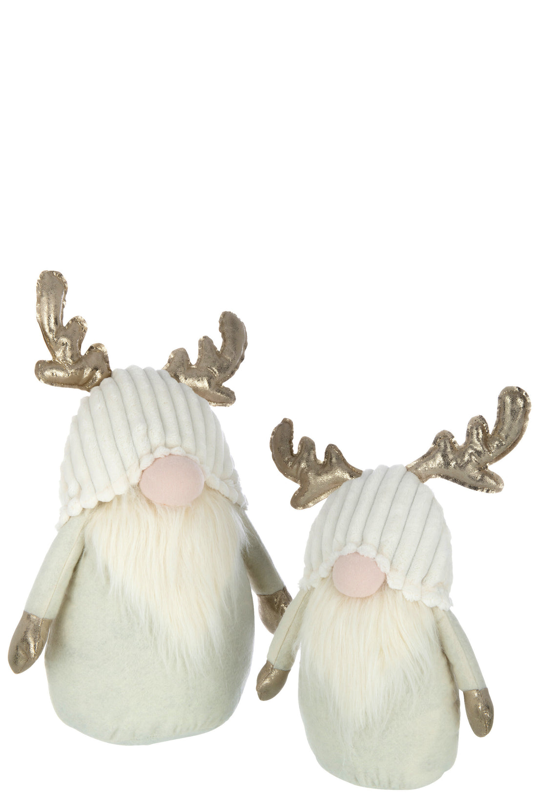 J-Line Kabouter Gewei Textiel Beige Large