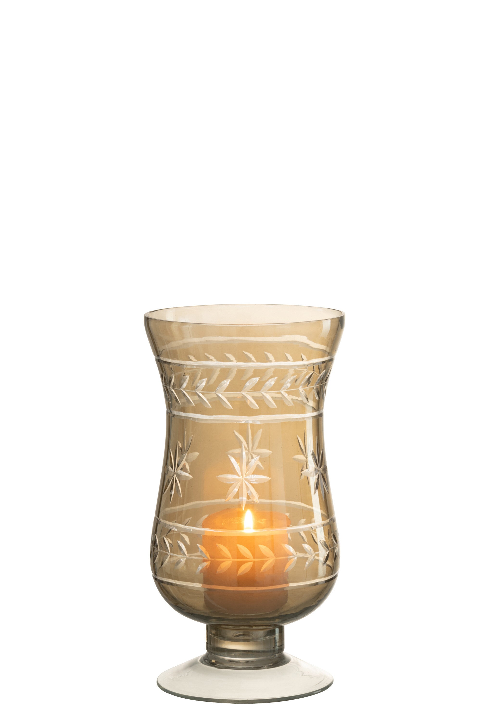 Vaas Modern Stengel Ster Glas Rook