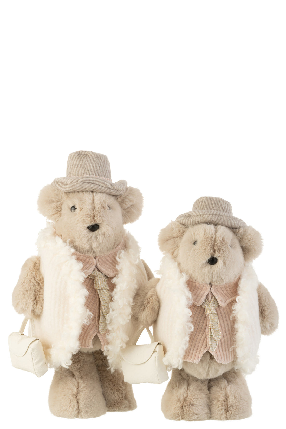 Beer Strop Tas Textiel Beige Groot