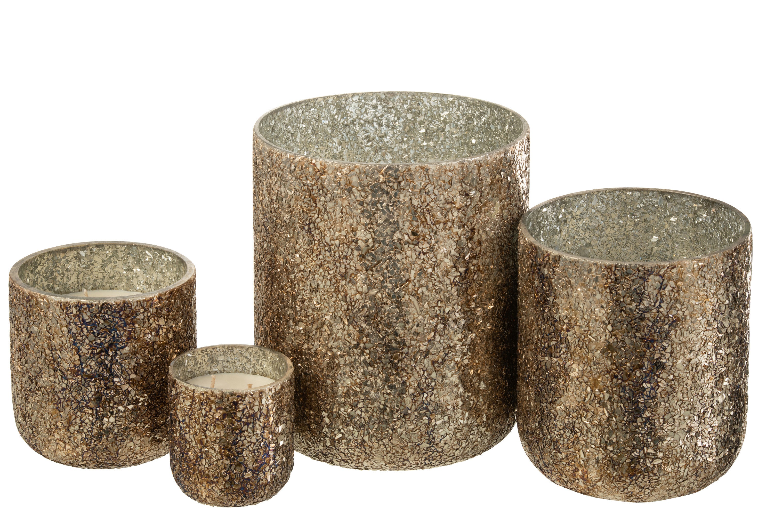 J-Line Geurkaars Luxuria - brons - extra L- 120U