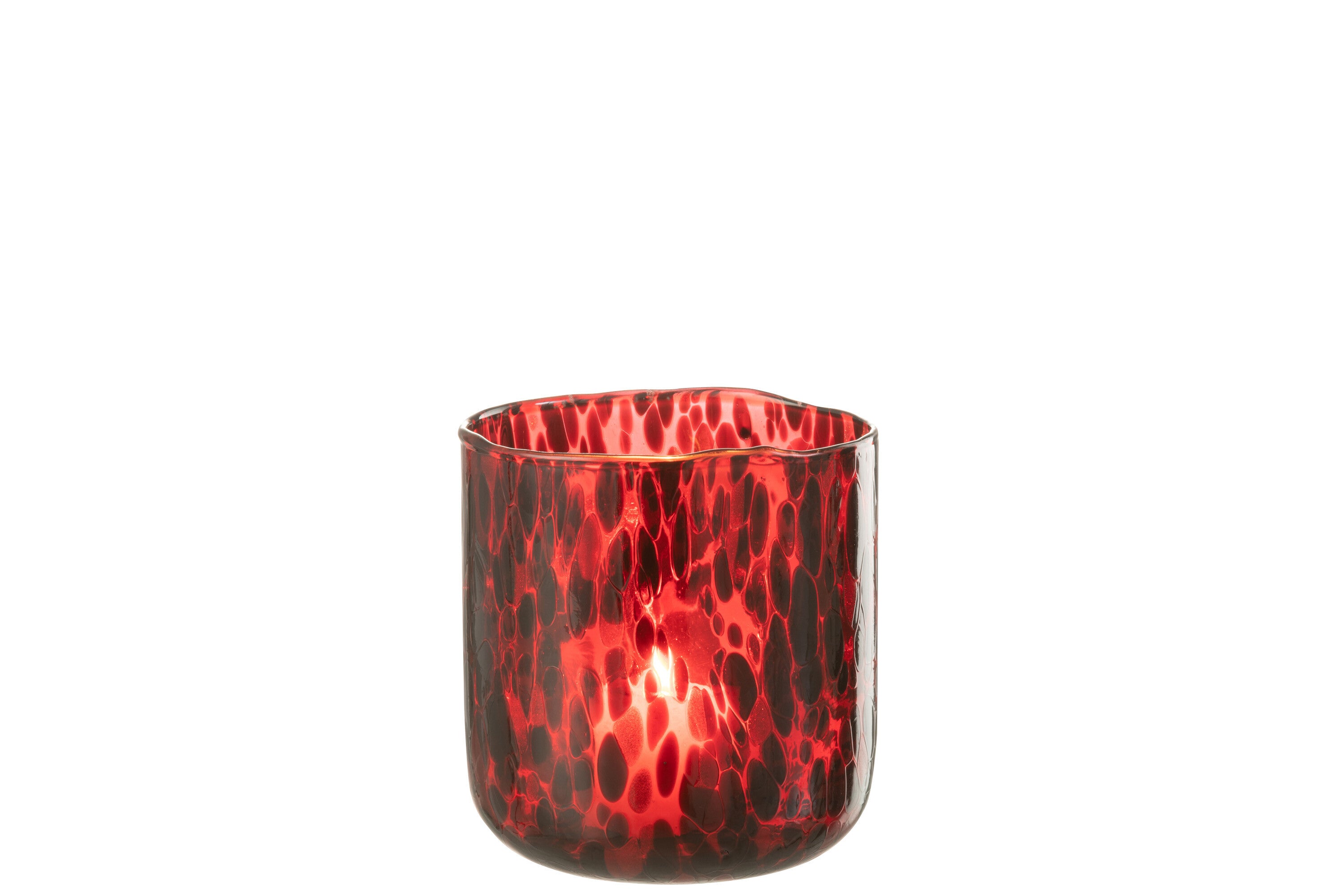 Orkaan gespot glas Rood/Zwart Medium