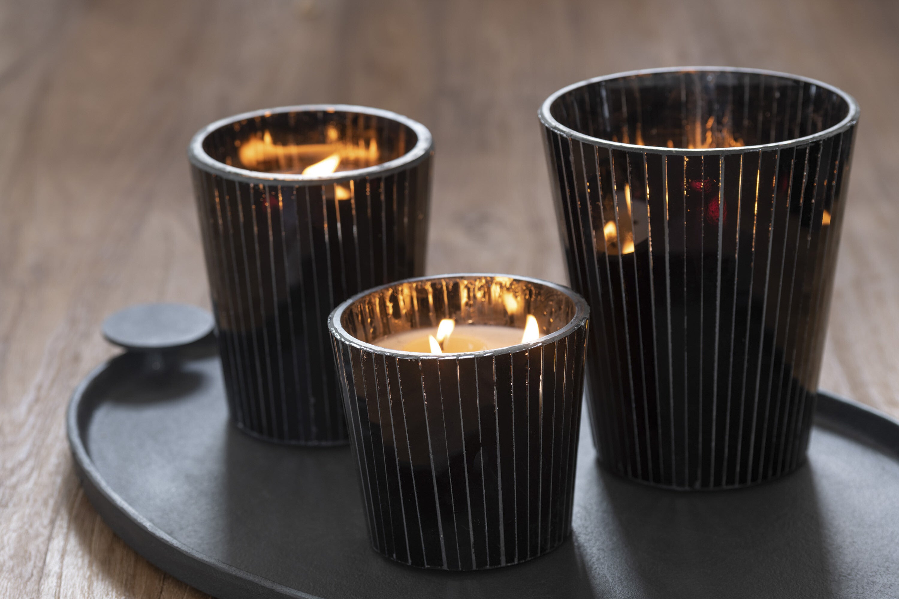 J-Line Geurkaars Noa - Spicy Twilight - zwart - L - 60U